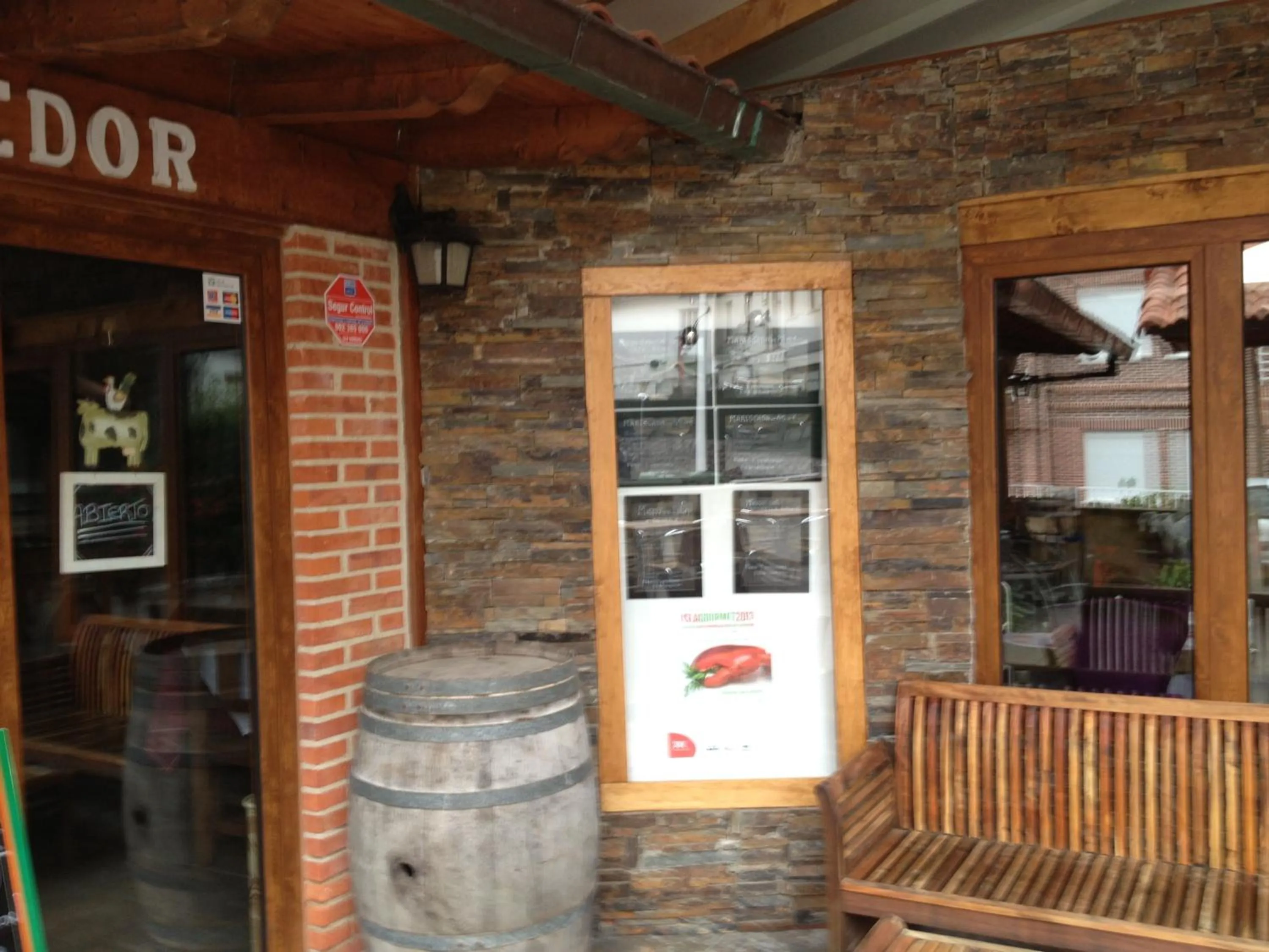 Patio in Hosteria San Emeterio
