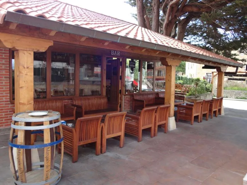 Patio in Hosteria San Emeterio