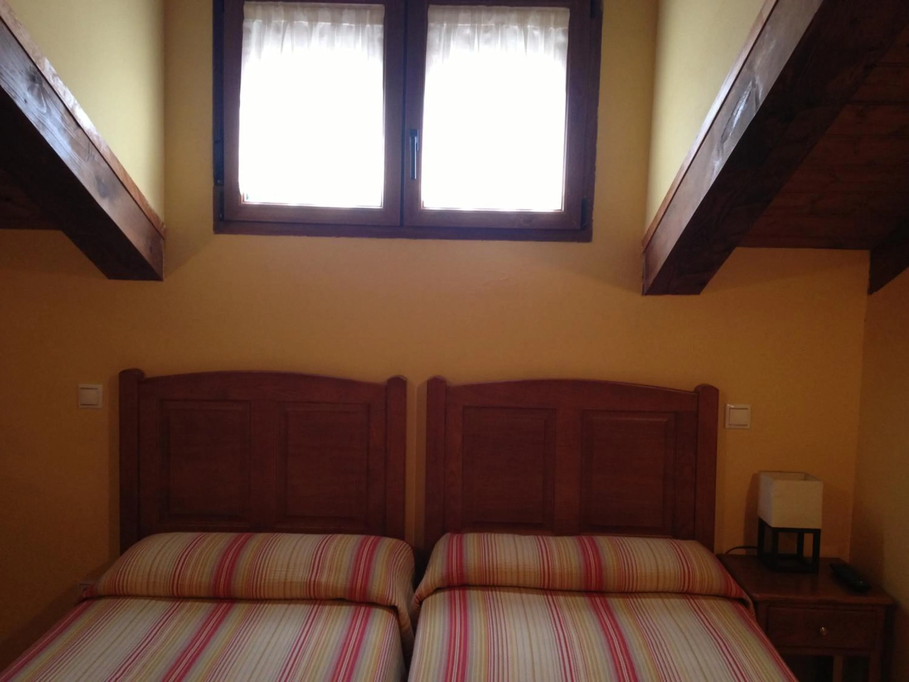 Bed in Hosteria San Emeterio