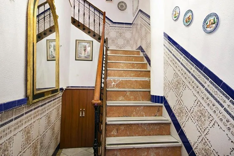 Facade/entrance in Pension Mesones