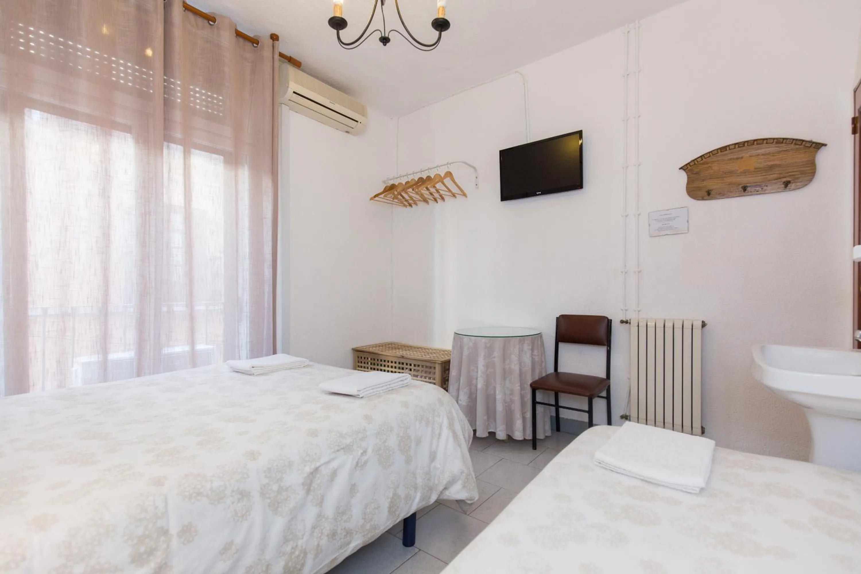 Bed in Pension Mesones