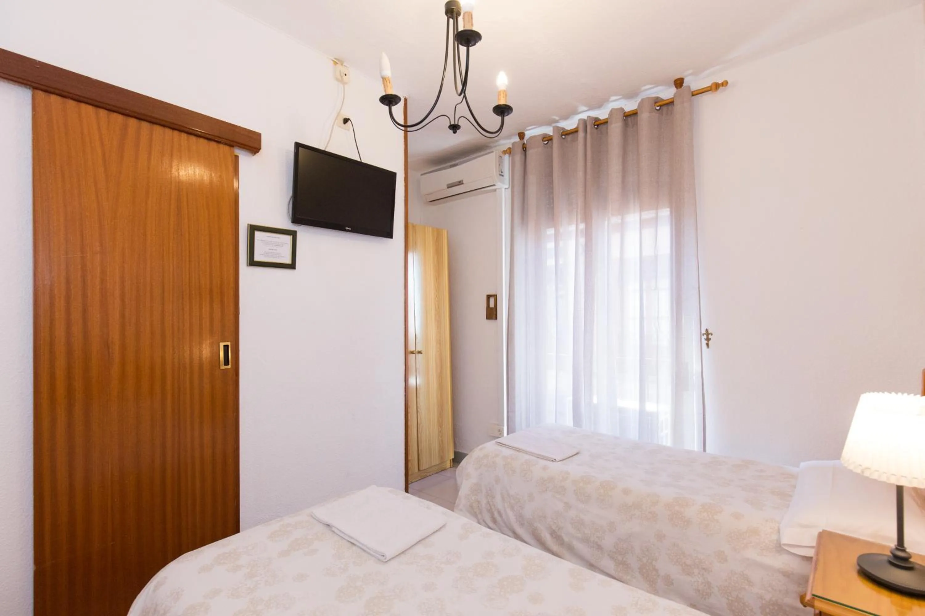 Bed in Pension Mesones