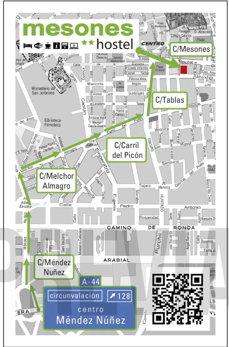 Off site in Pension Mesones