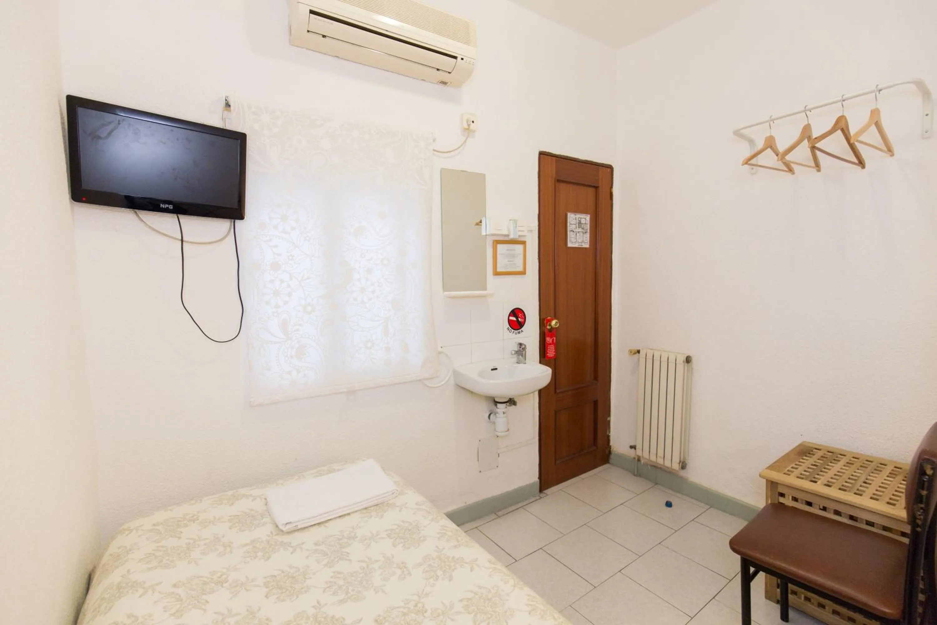 Bed in Pension Mesones