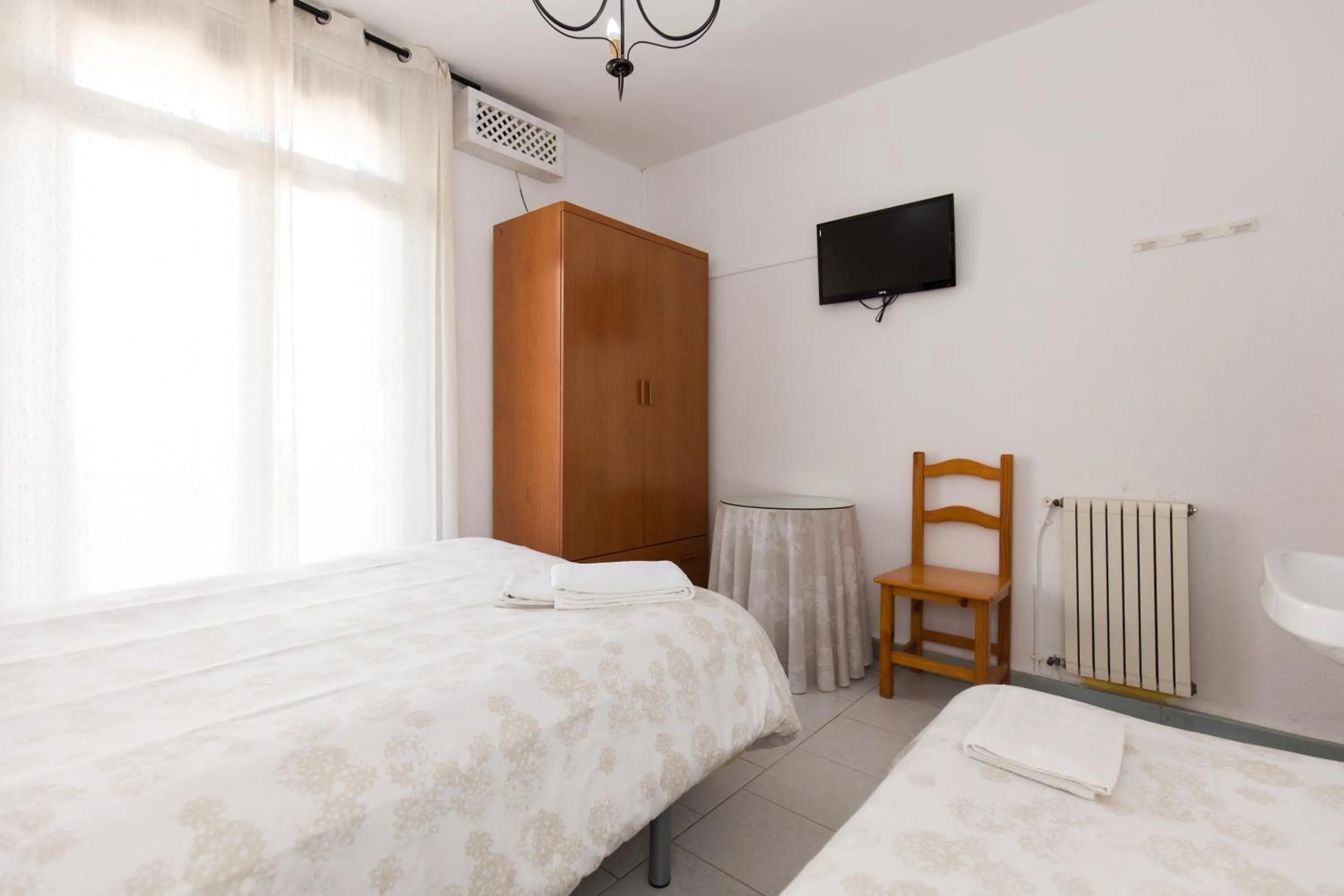 Bed in Pension Mesones