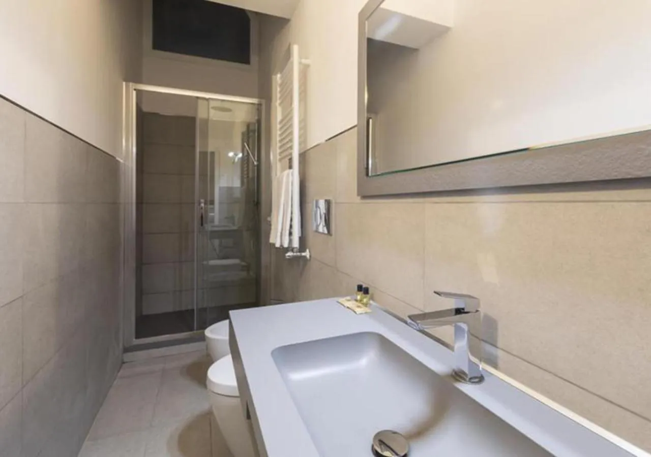 Bathroom in Residenza Palline by Hili