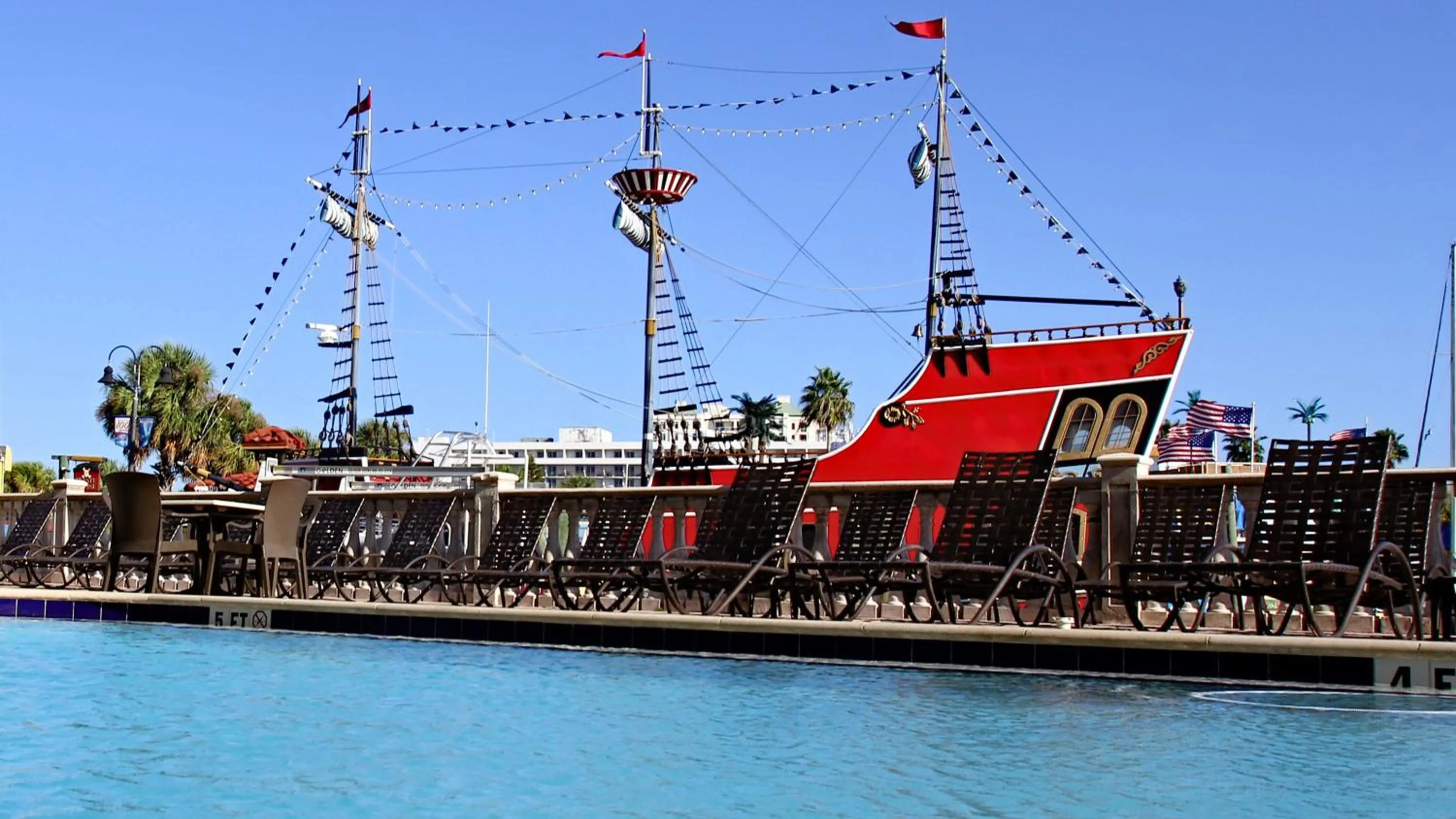 Swimming pool in Pier House 60 Clearwater Beach Marina Hotel