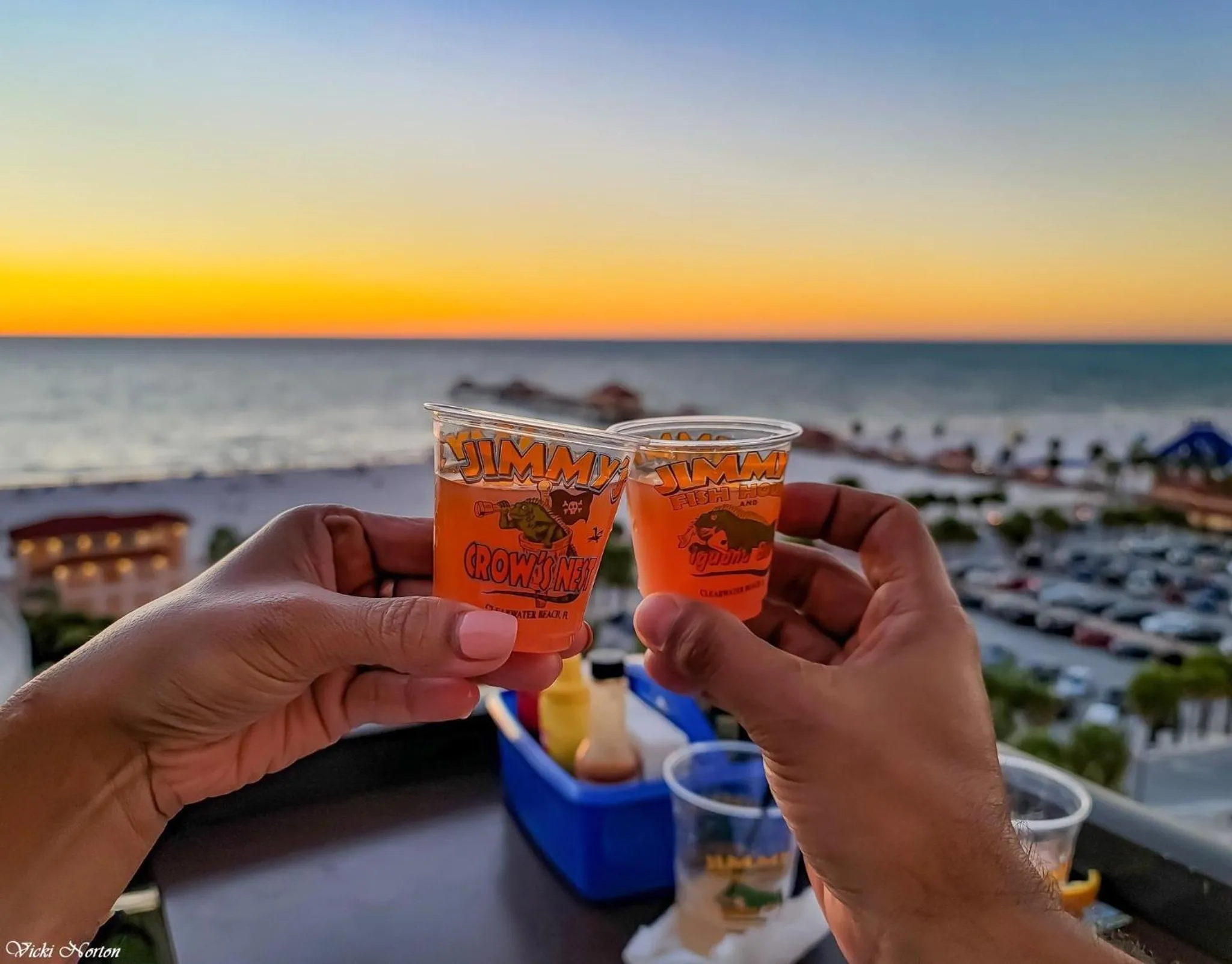 Drinks in Pier House 60 Clearwater Beach Marina Hotel