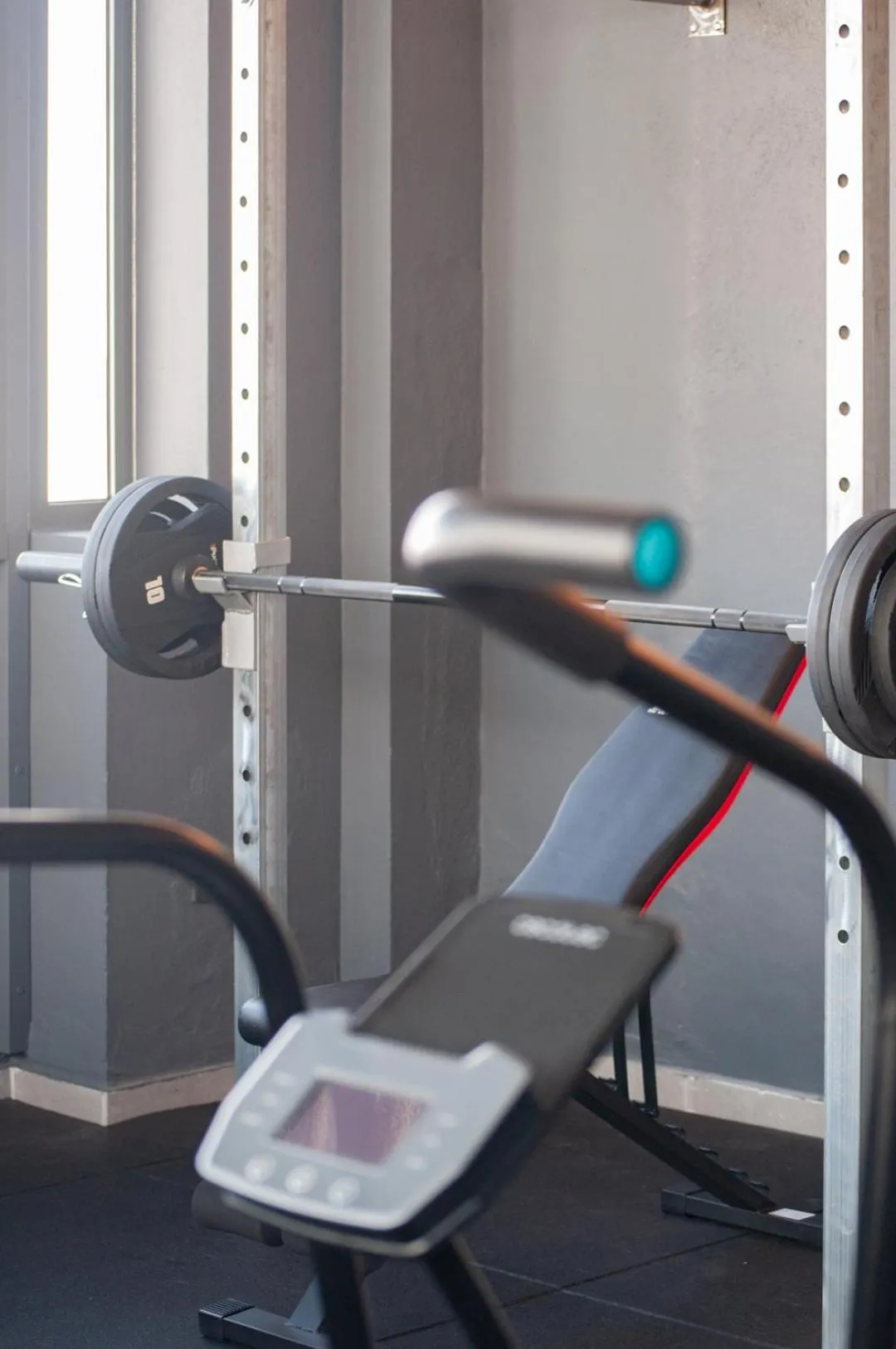 Fitness centre/facilities in Hotel Quatre Llunes