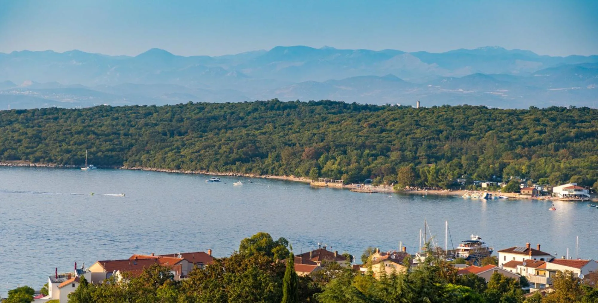Sea view in Apartment Karabaic by El-Pi Tours