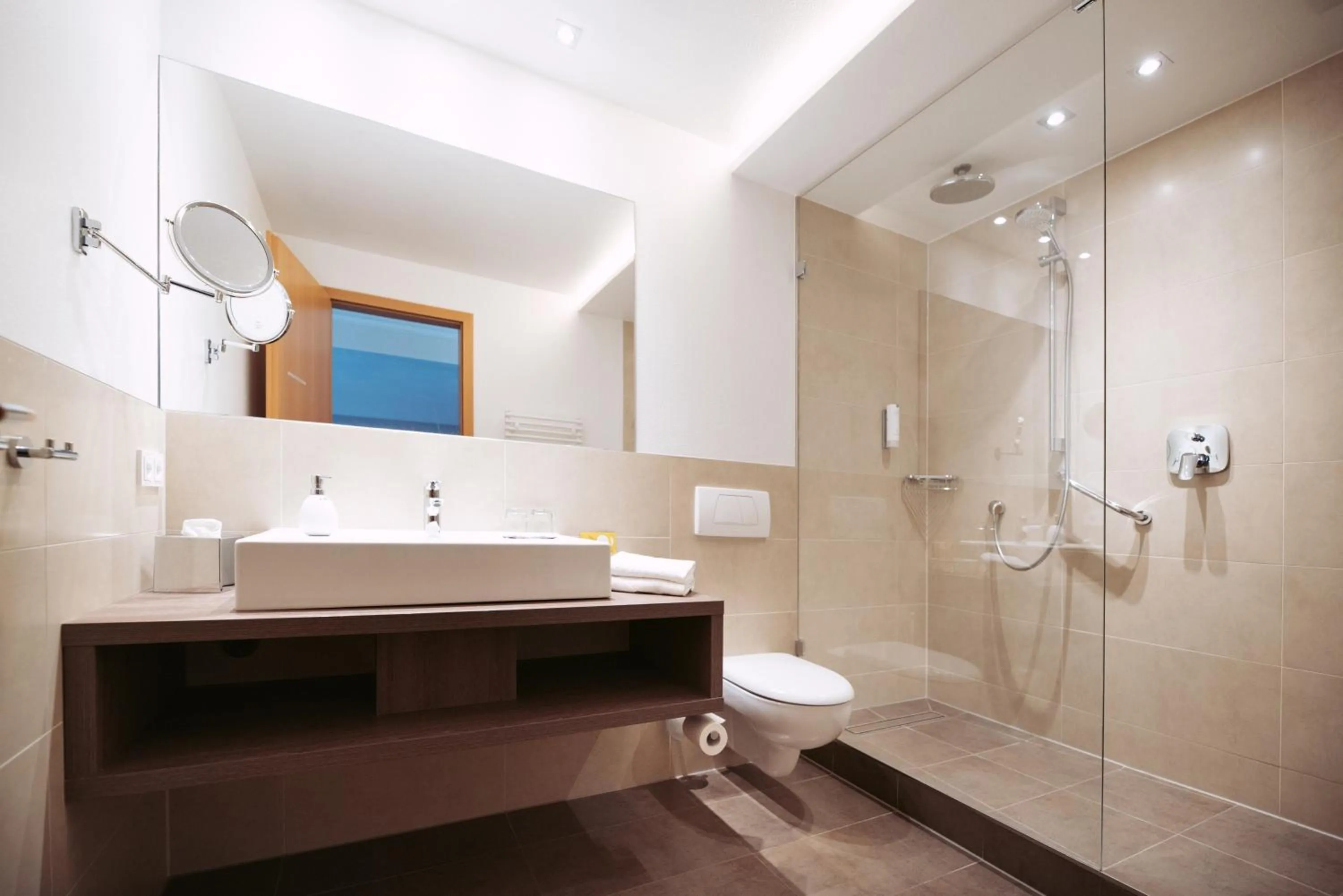 Shower in Boutiquehotel Myn Utspann