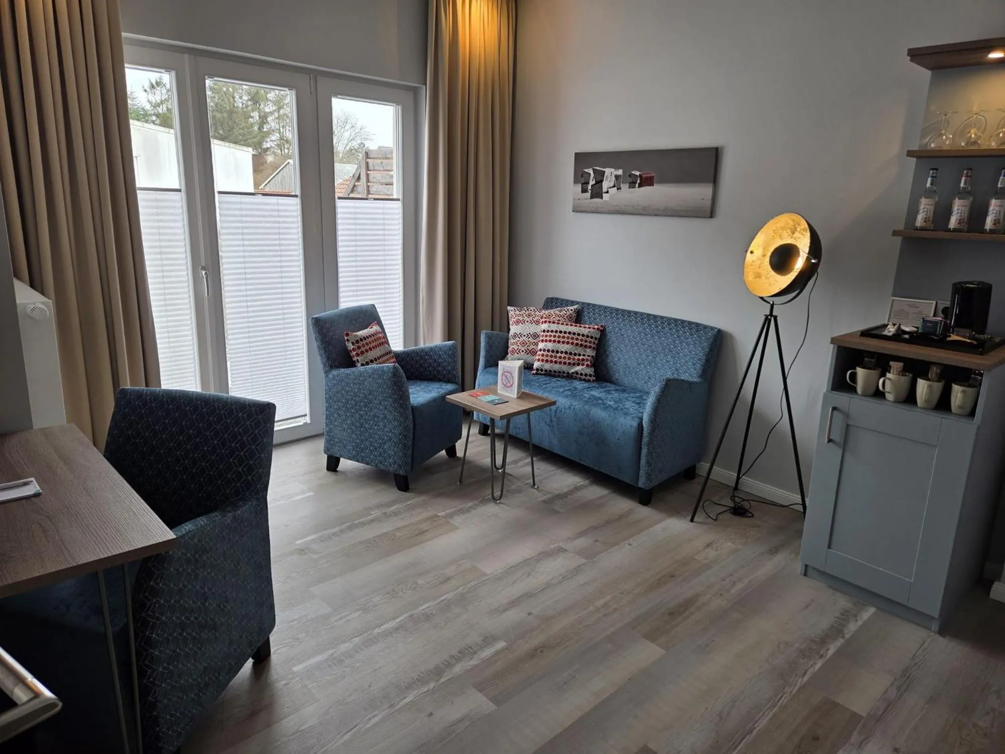 Seating area in Boutiquehotel Myn Utspann