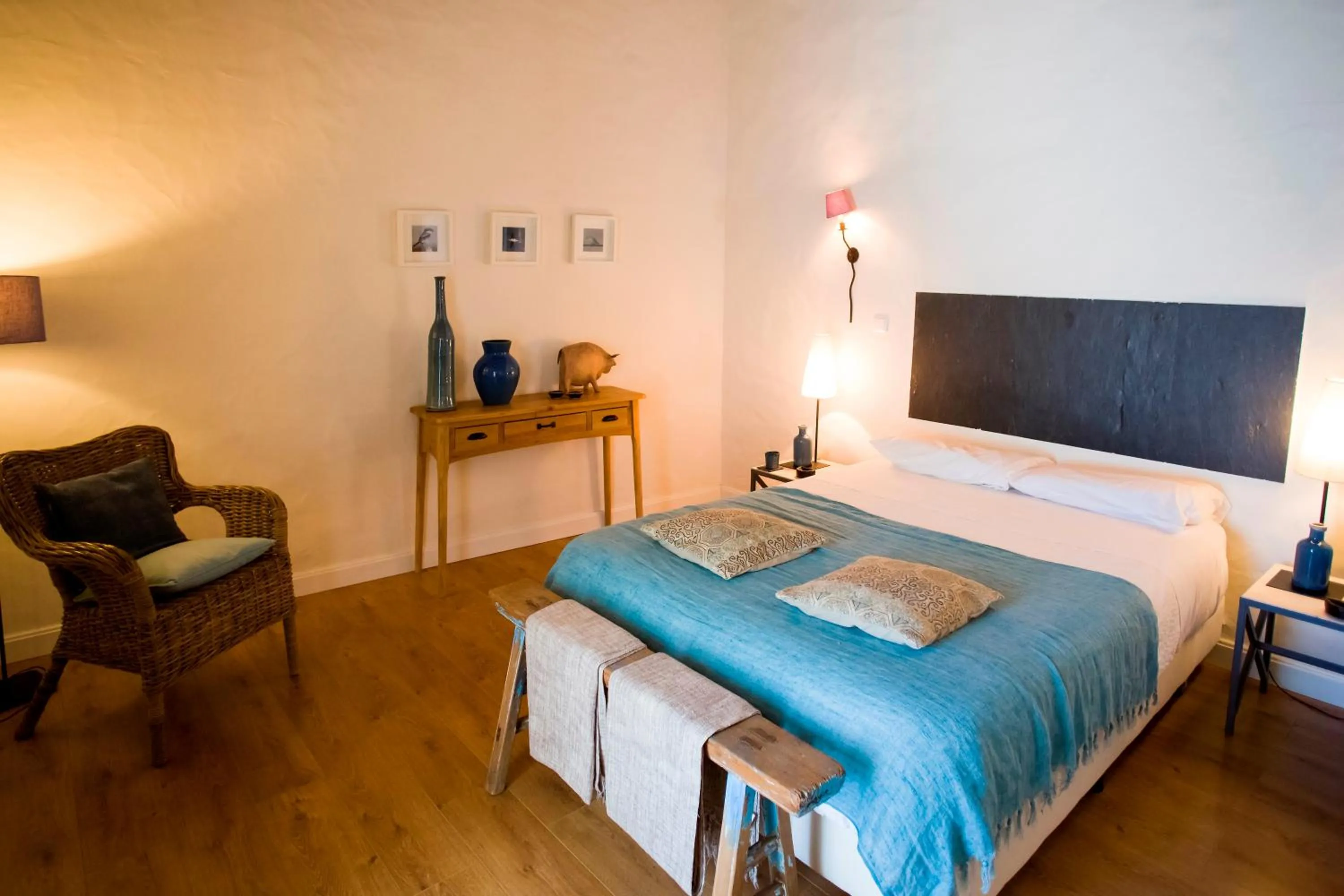 Bedroom, Bed in Casa dos Castelejos