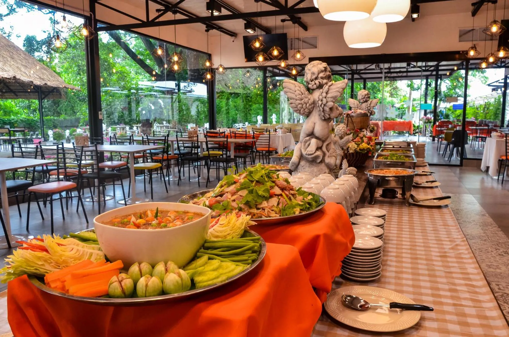 Breakfast in At Ruam Chok Hotel