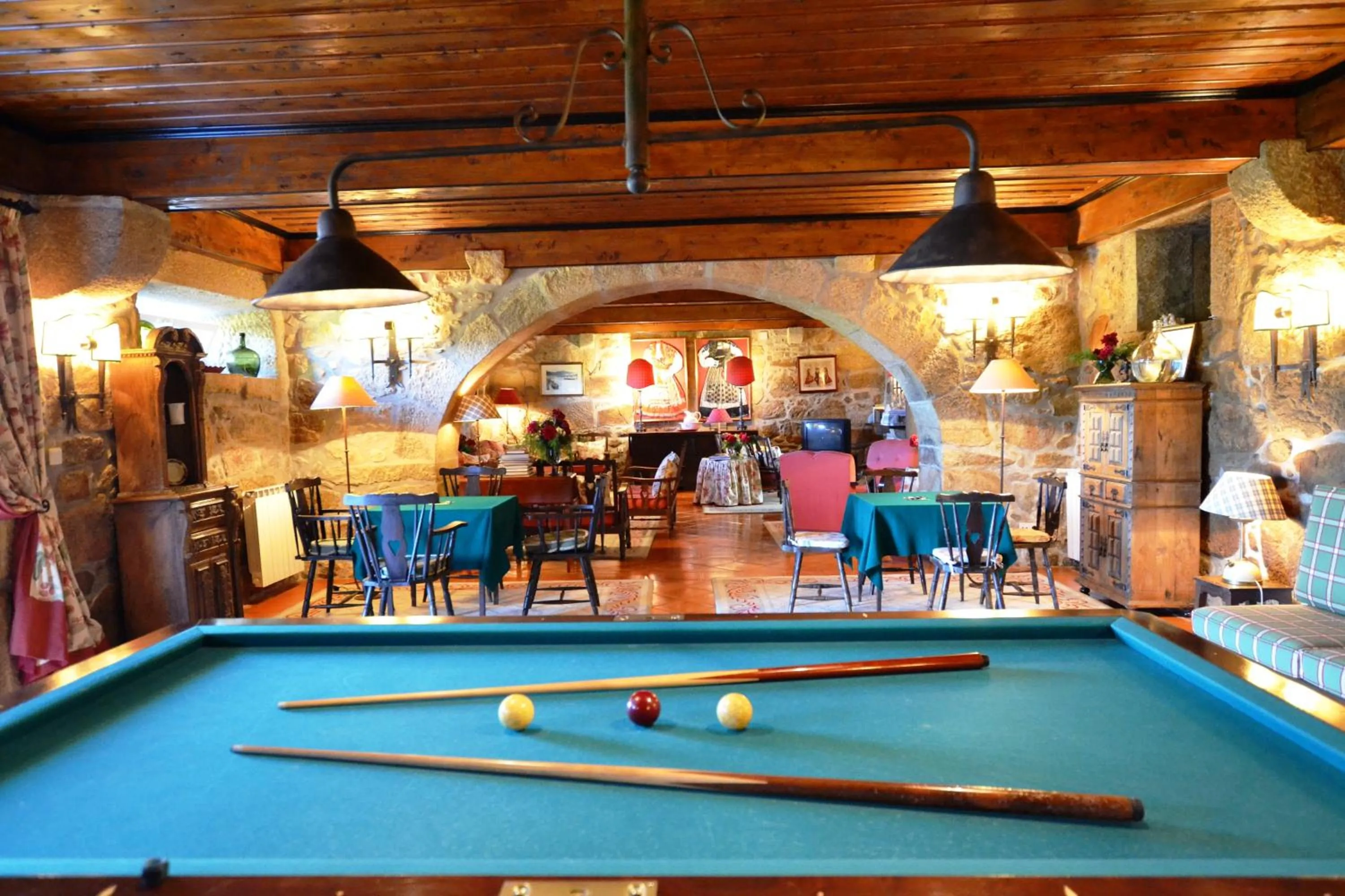 Communal lounge/ TV room in Casa da Lage
