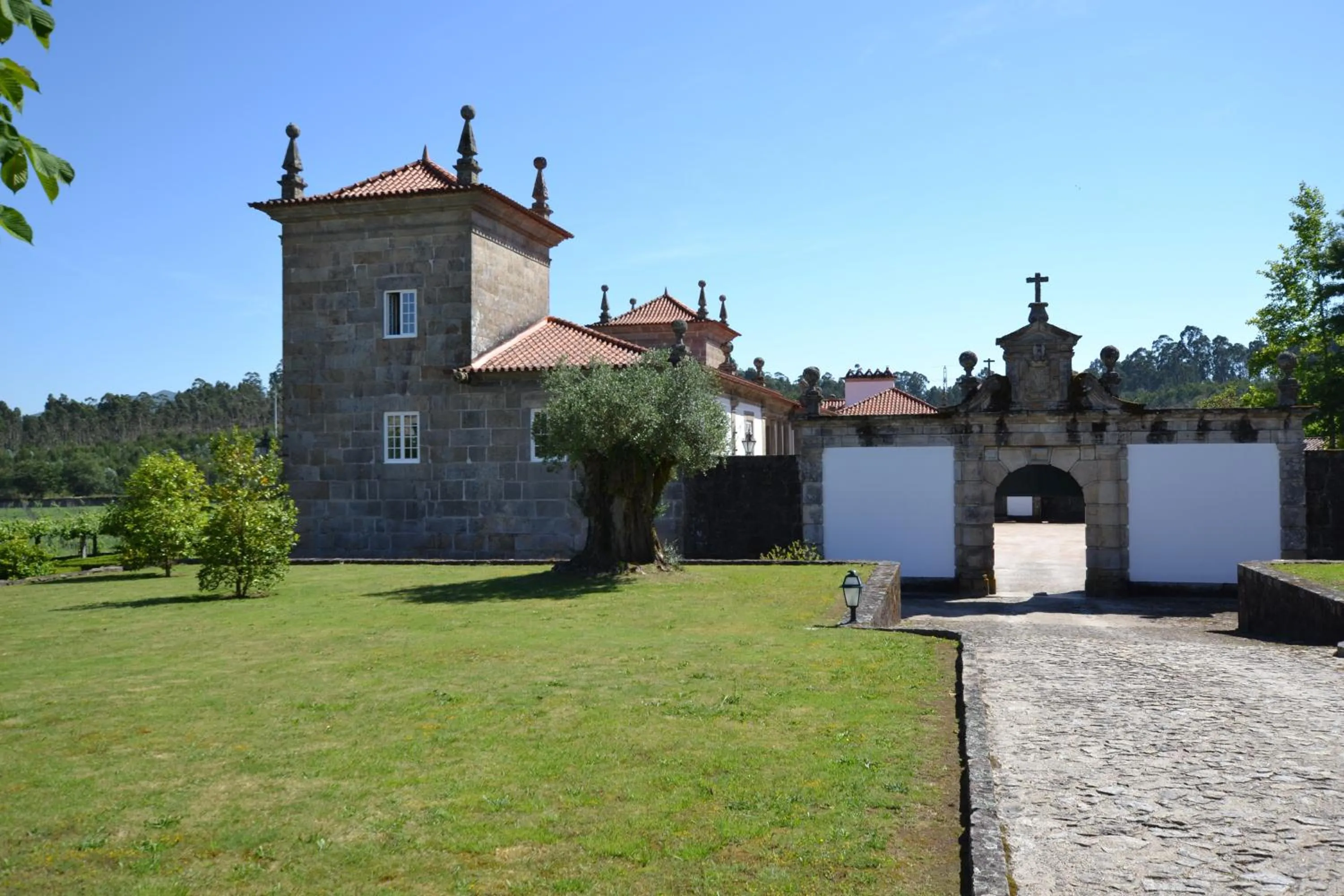 Facade/entrance in Casa da Lage