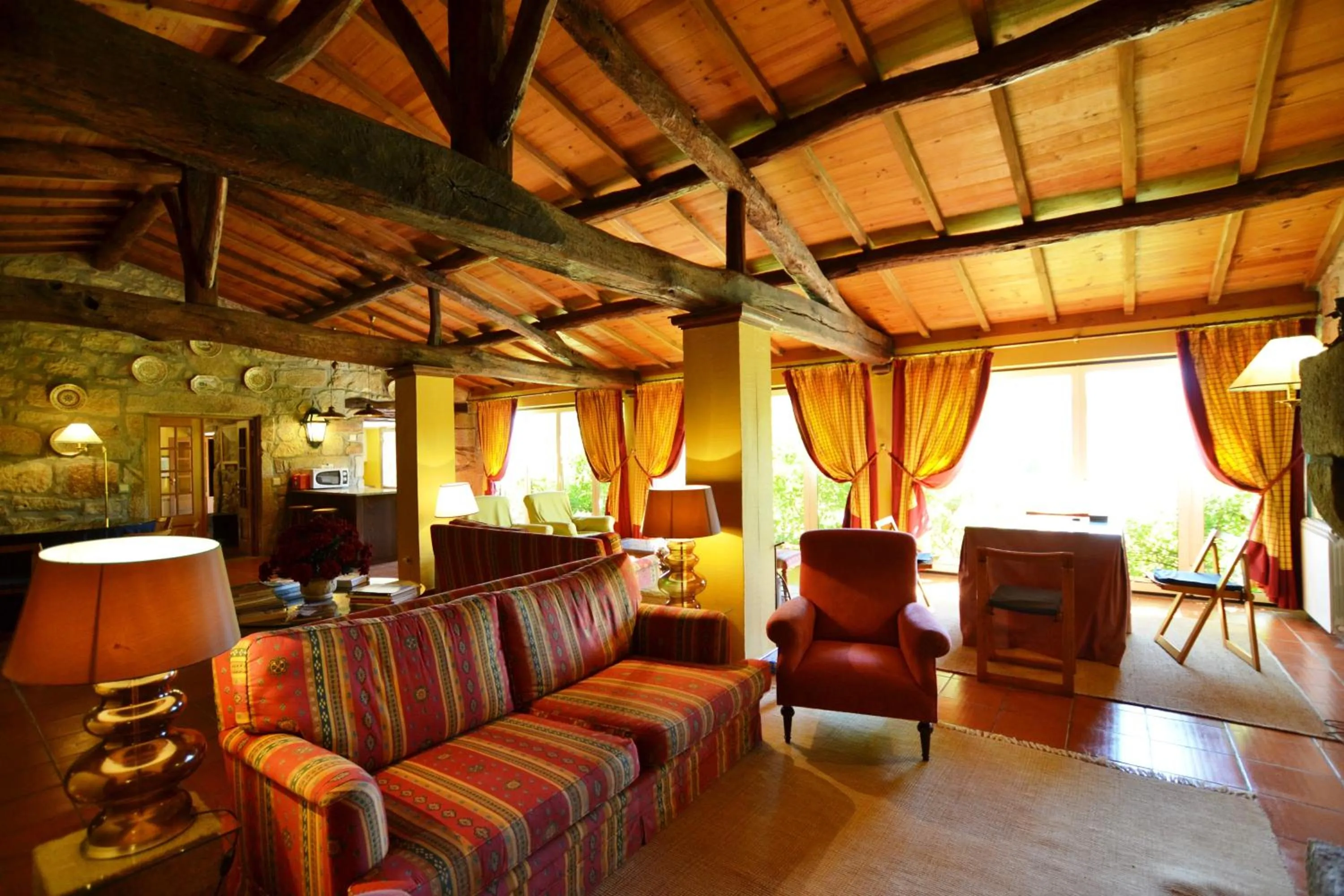 Living room in Casa da Lage