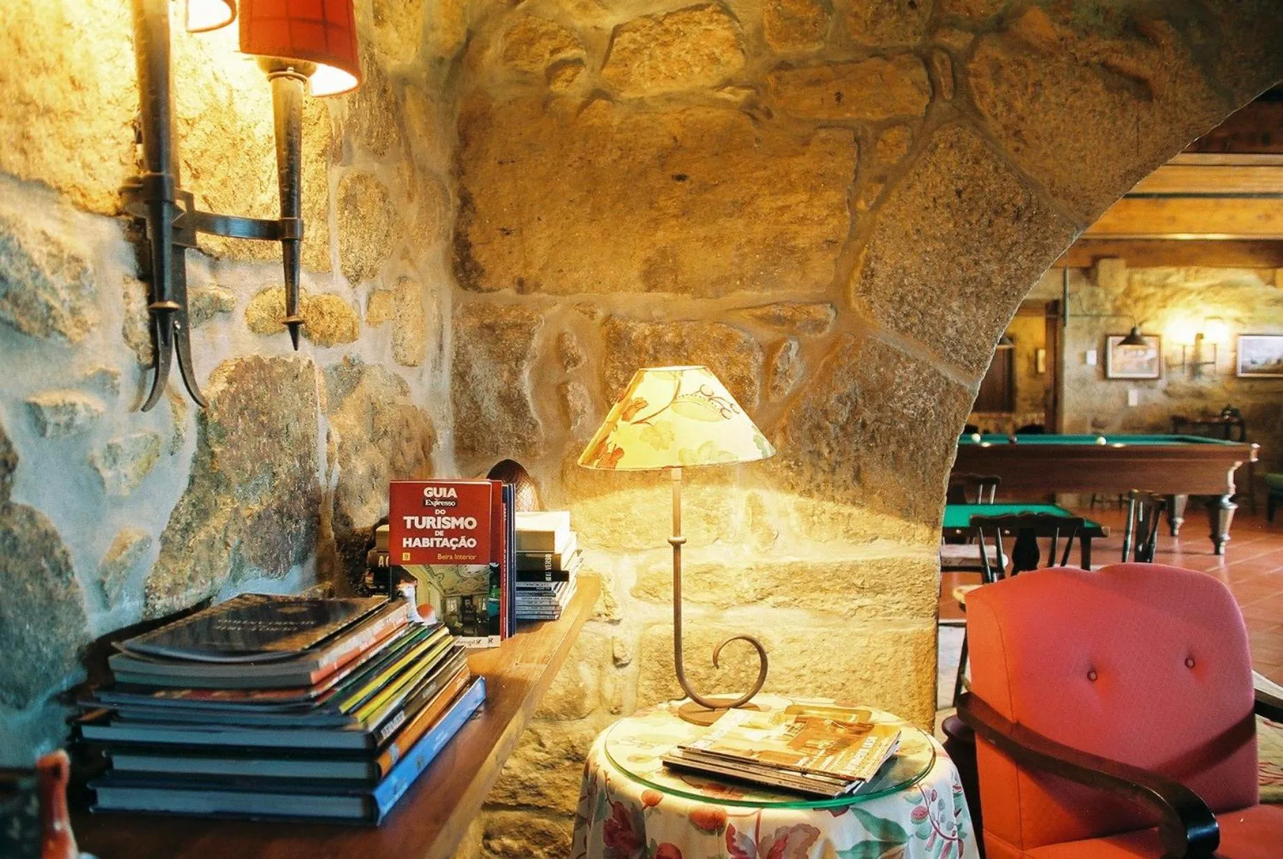 Communal lounge/ TV room in Casa da Lage