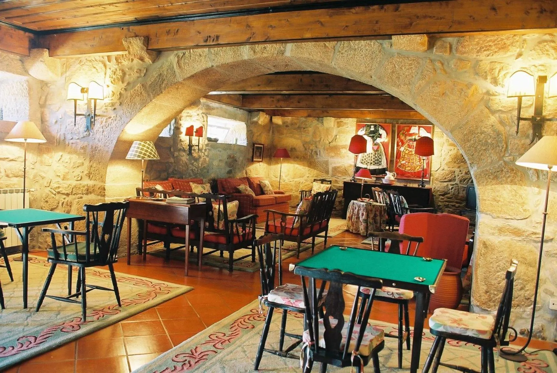 Communal lounge/ TV room in Casa da Lage