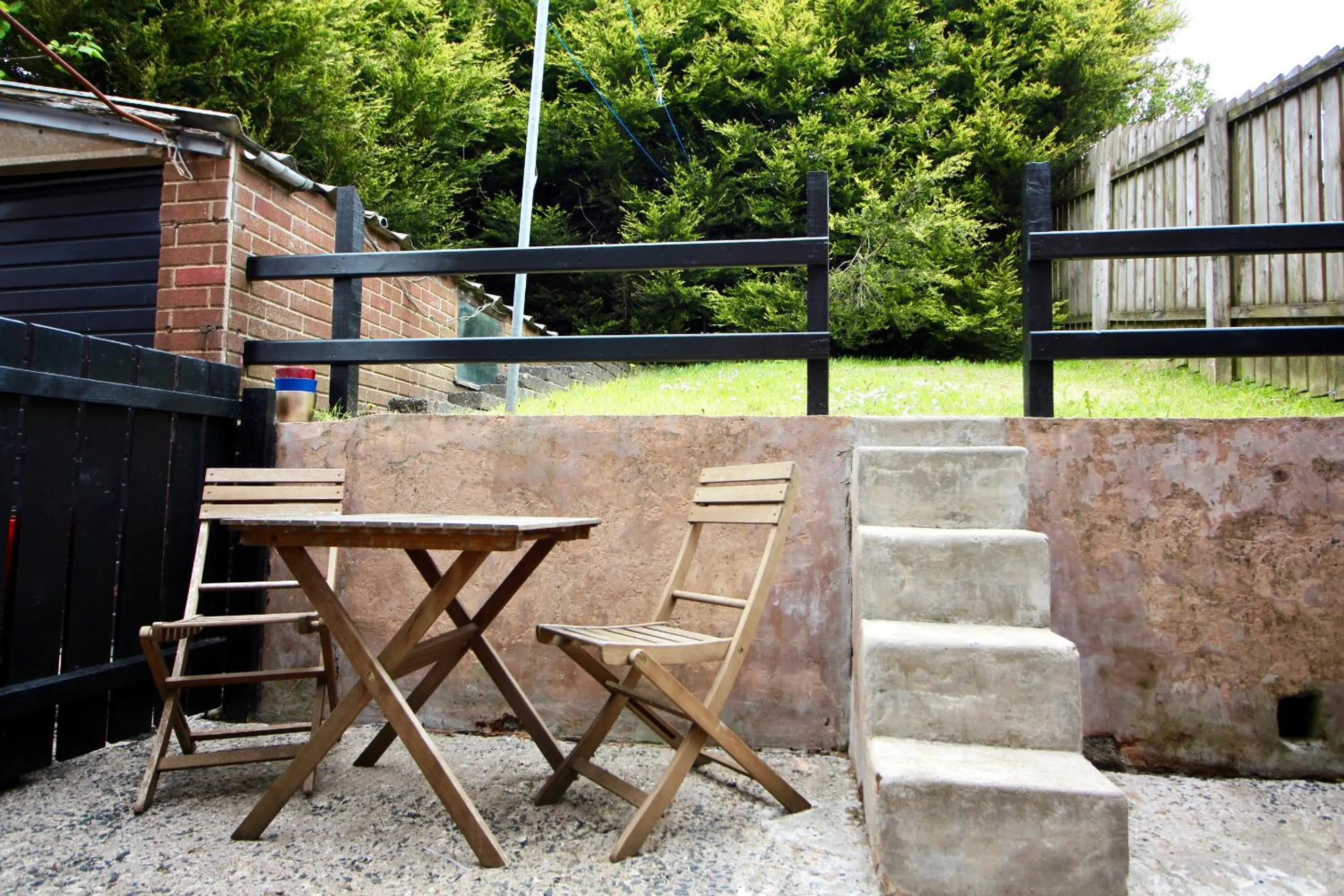 Patio in Carwood House