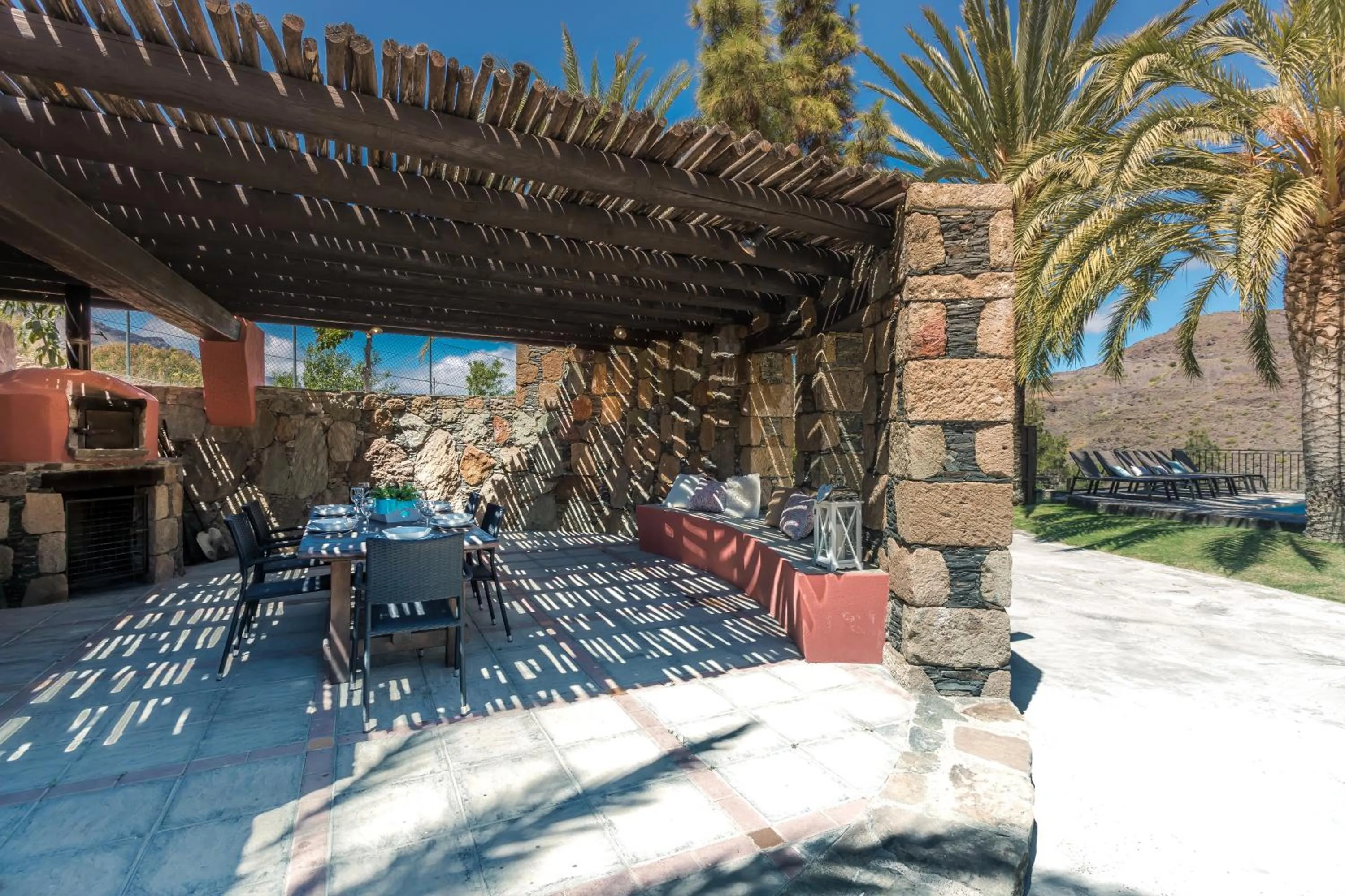 Patio in Finca Horno de la Teja