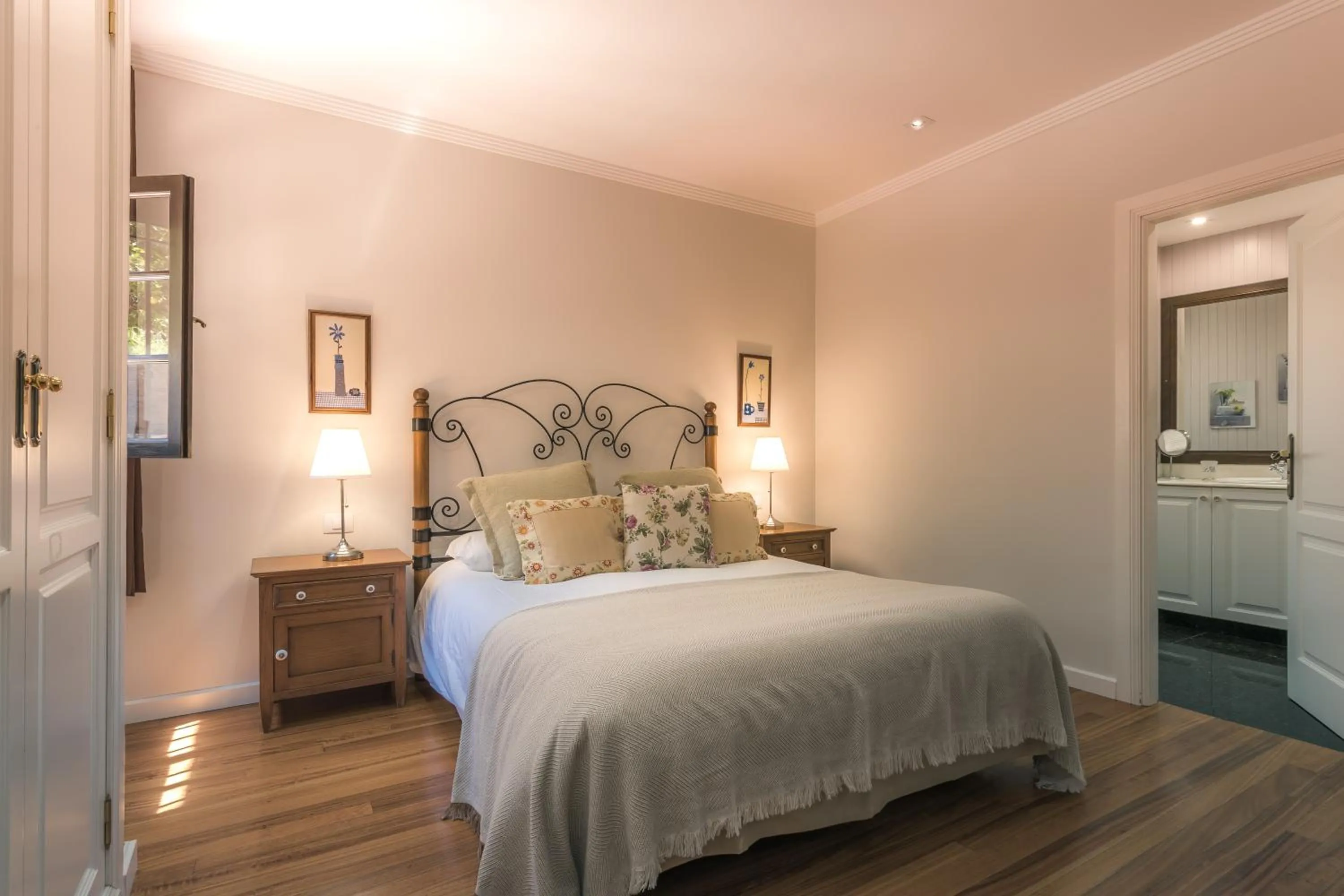 Bed in Finca Horno de la Teja