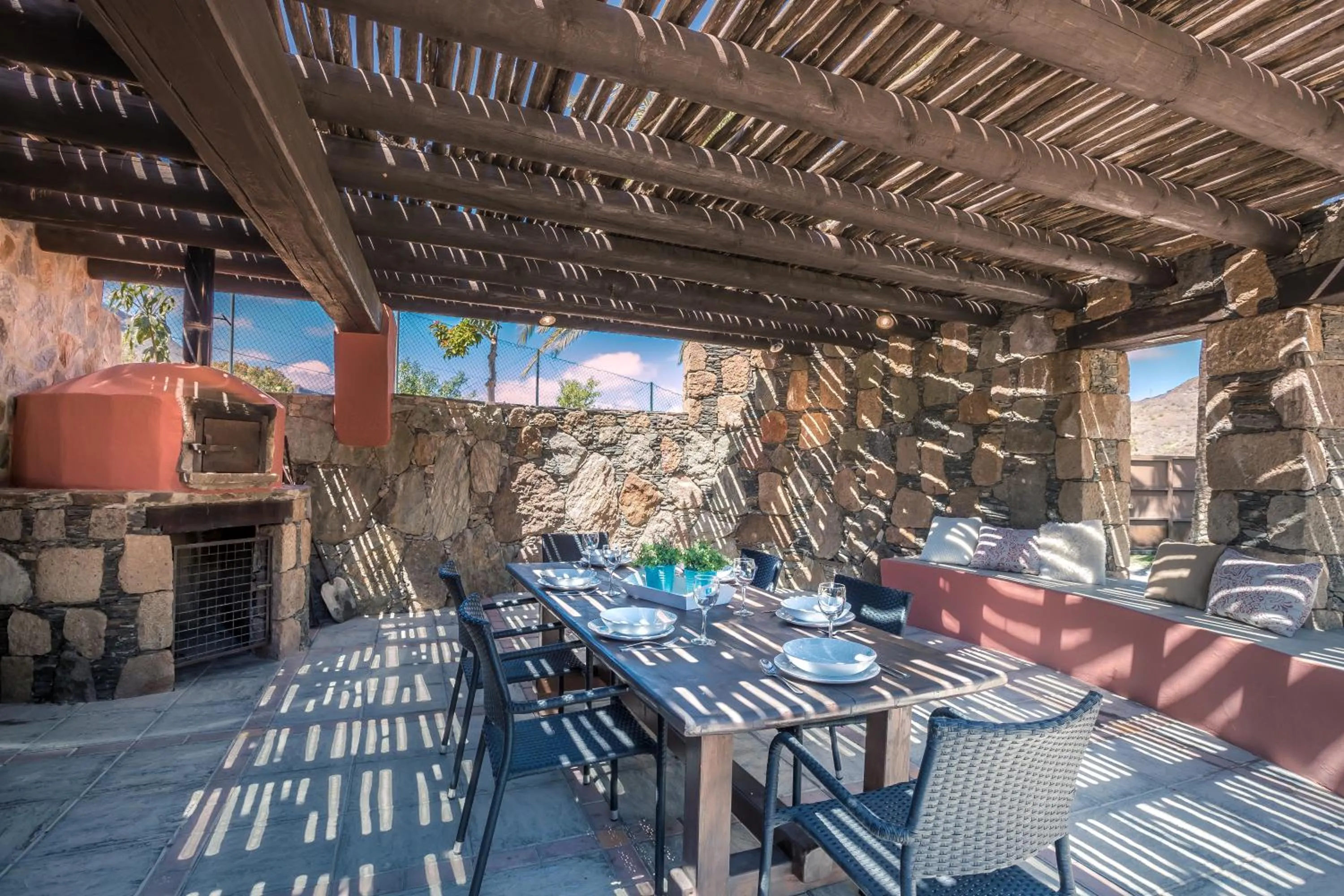 Patio in Finca Horno de la Teja