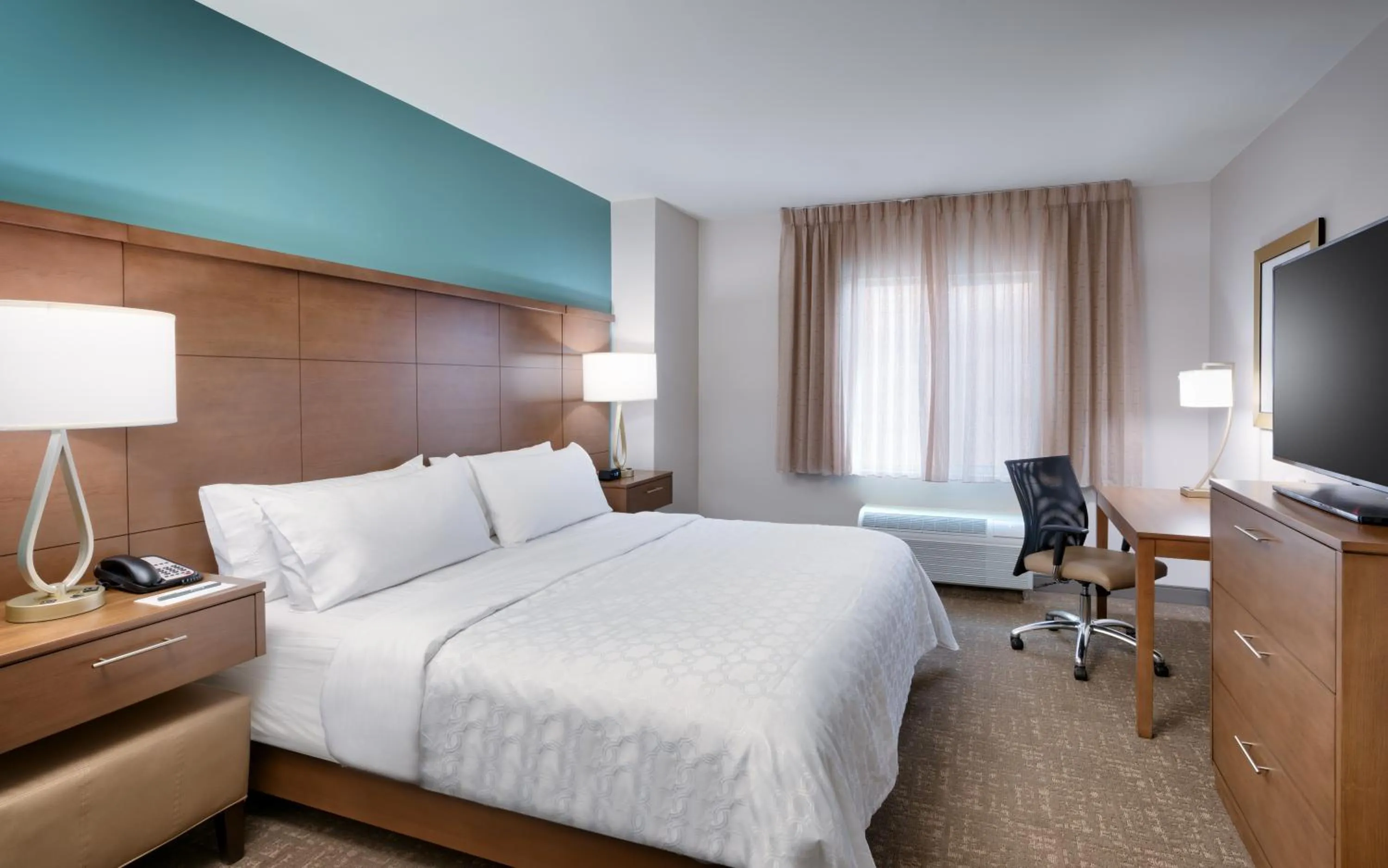 Photo of the whole room, Bed in Staybridge Suites - Lehi - Traverse Ridge Center by IHG