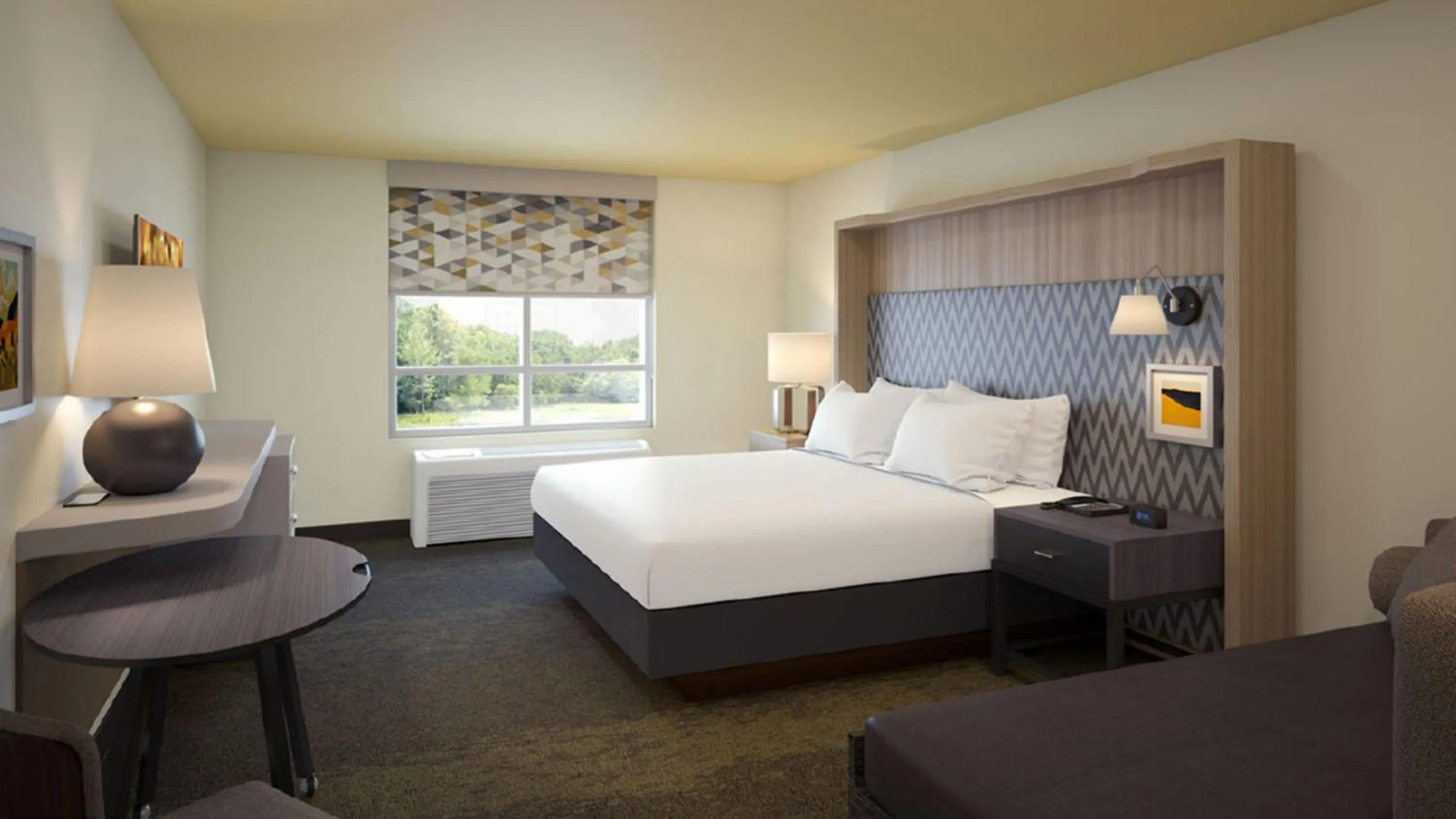 Photo of the whole room, Bed in Holiday Inn Edmonton South - Evario Events by IHG