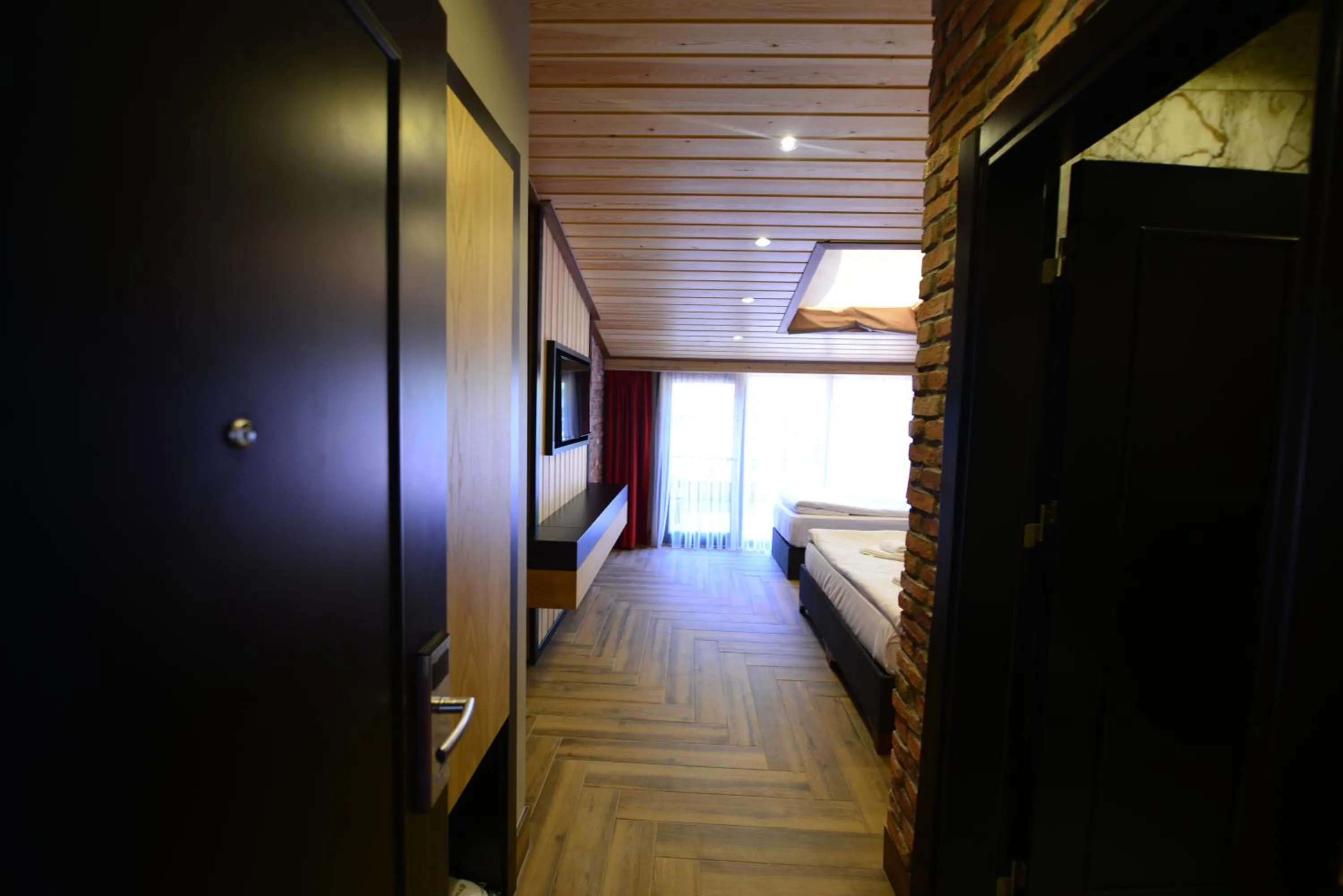 Bed in Inanlar Deluxe Hotel & Bungalow