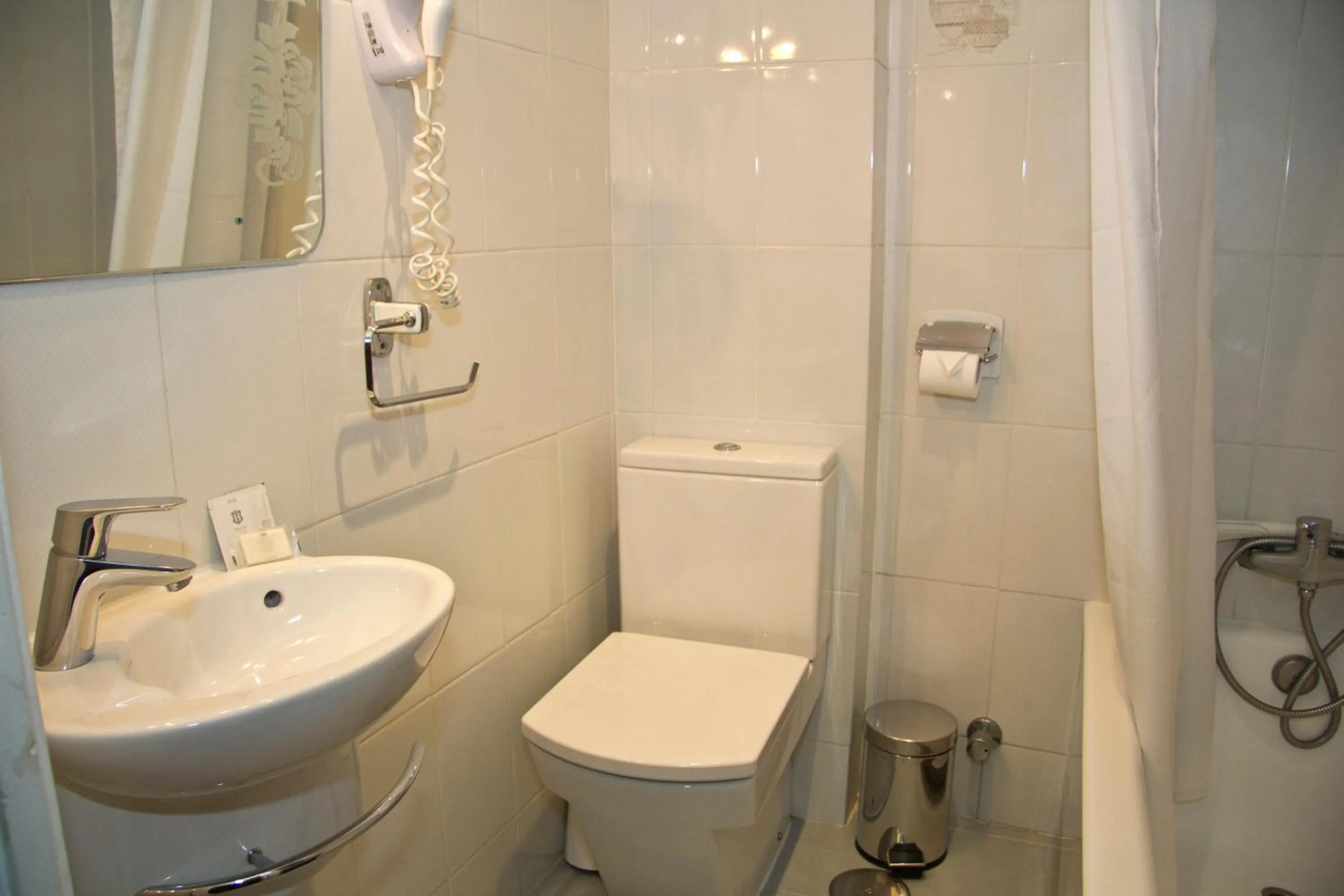 Bathroom in Hostal Los Alpes