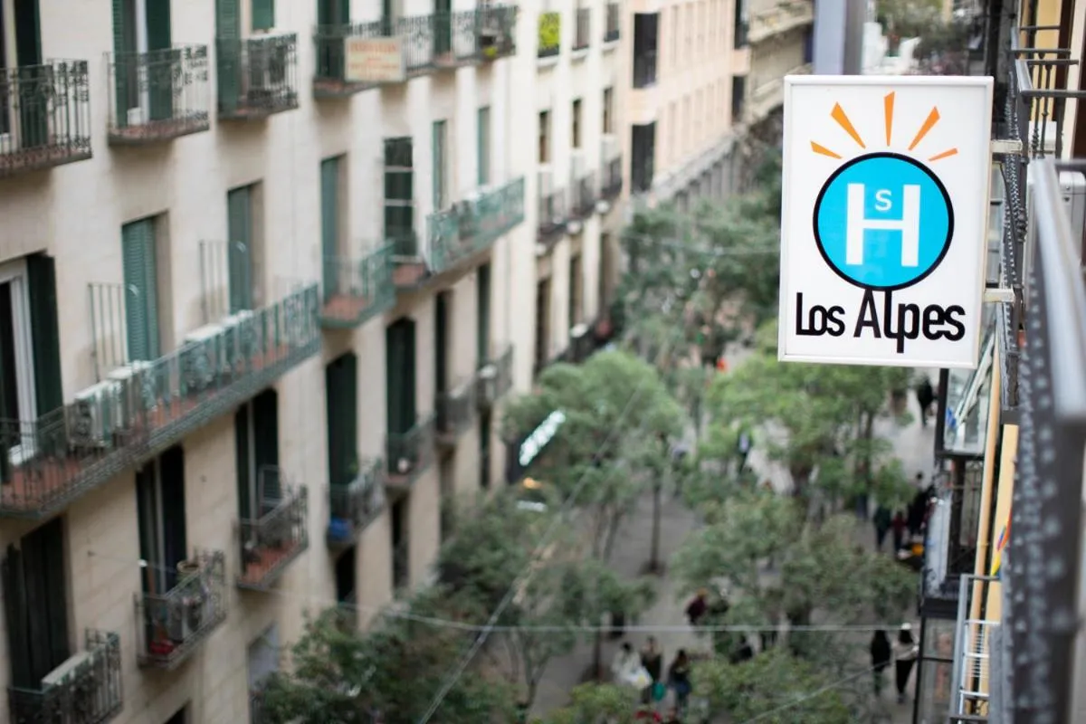 Property building in Hostal Los Alpes