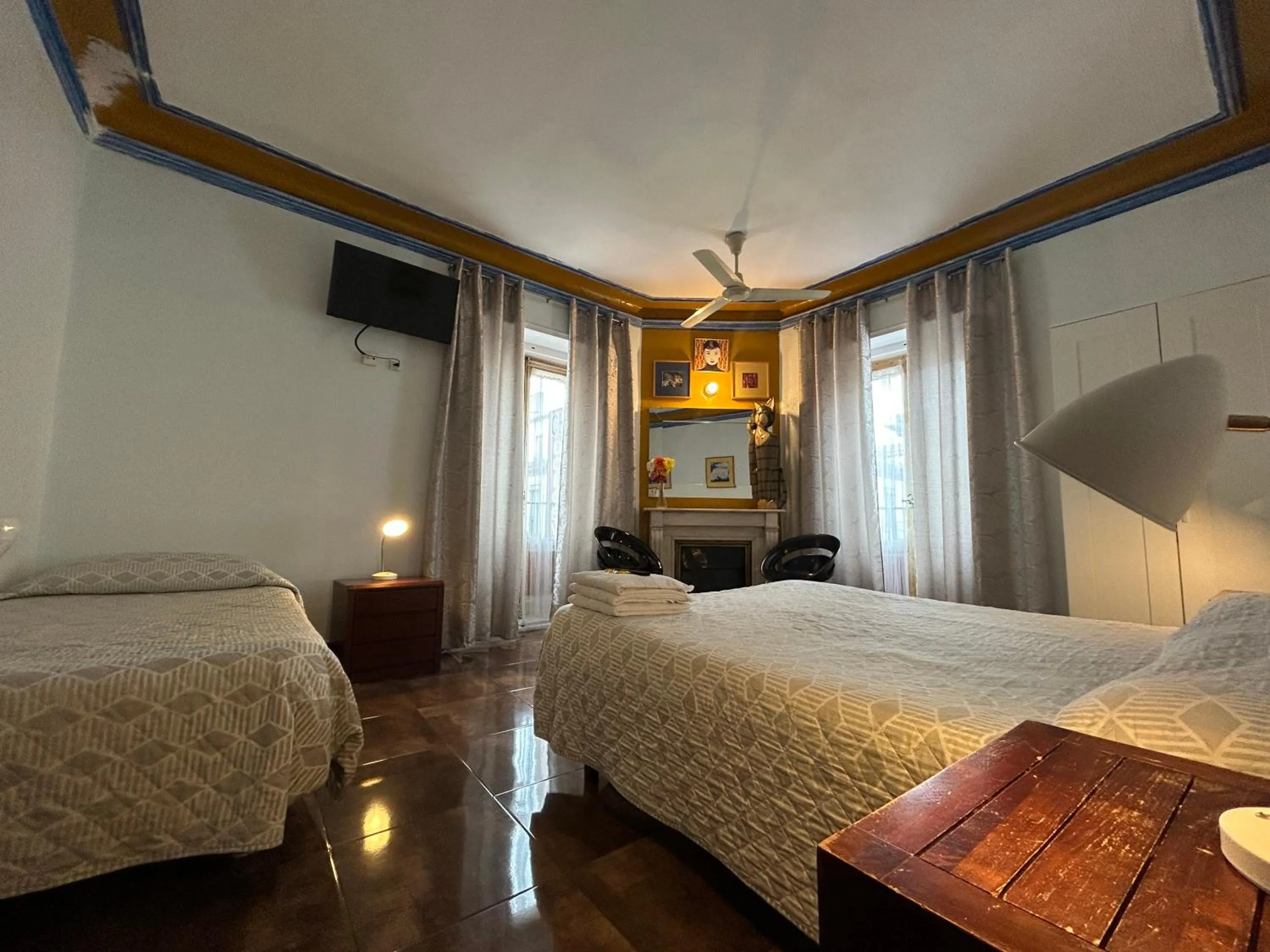 Bed in Casa de Huespedes Dolce Vita