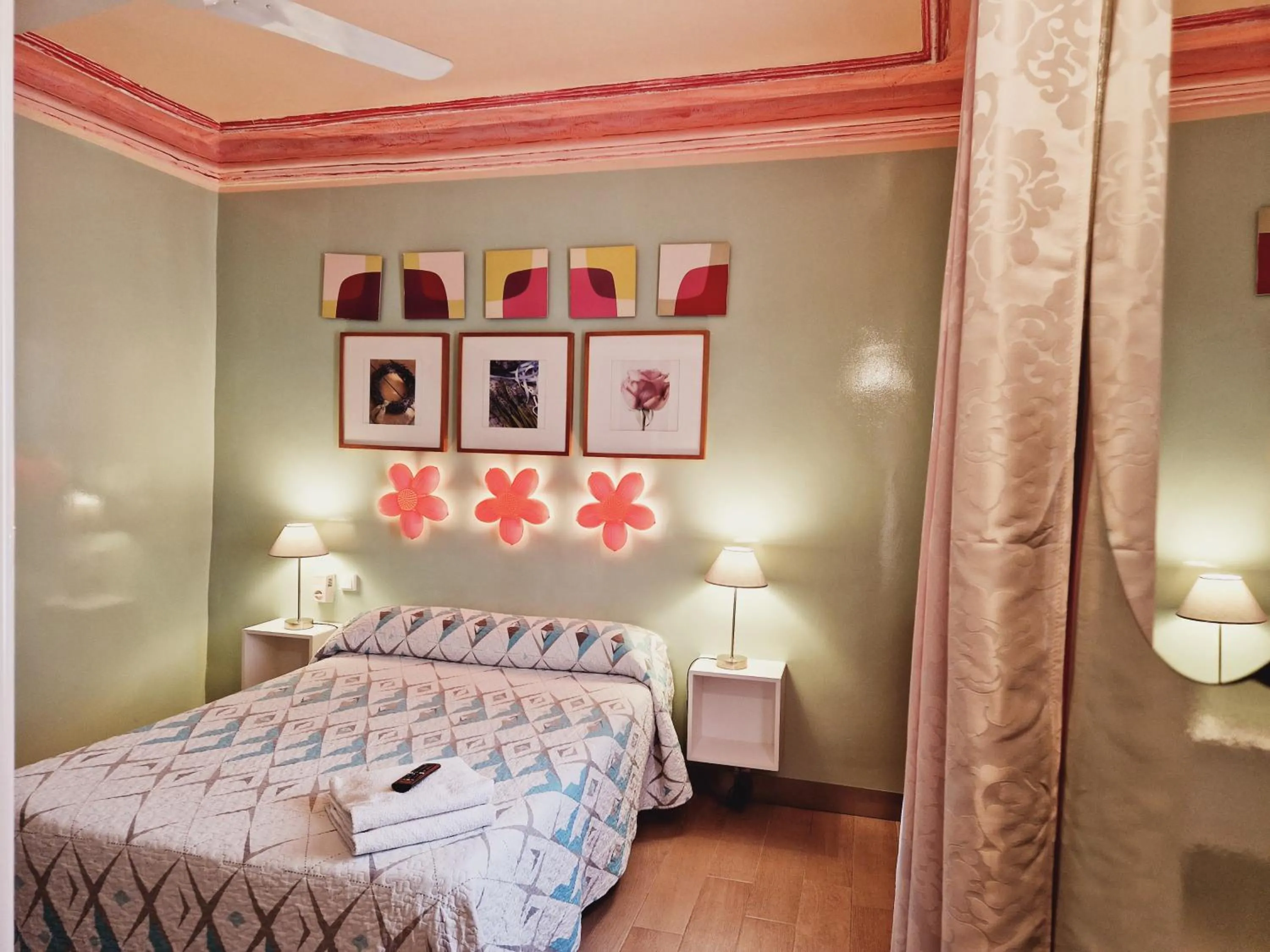 Bed in Casa de Huespedes Dolce Vita