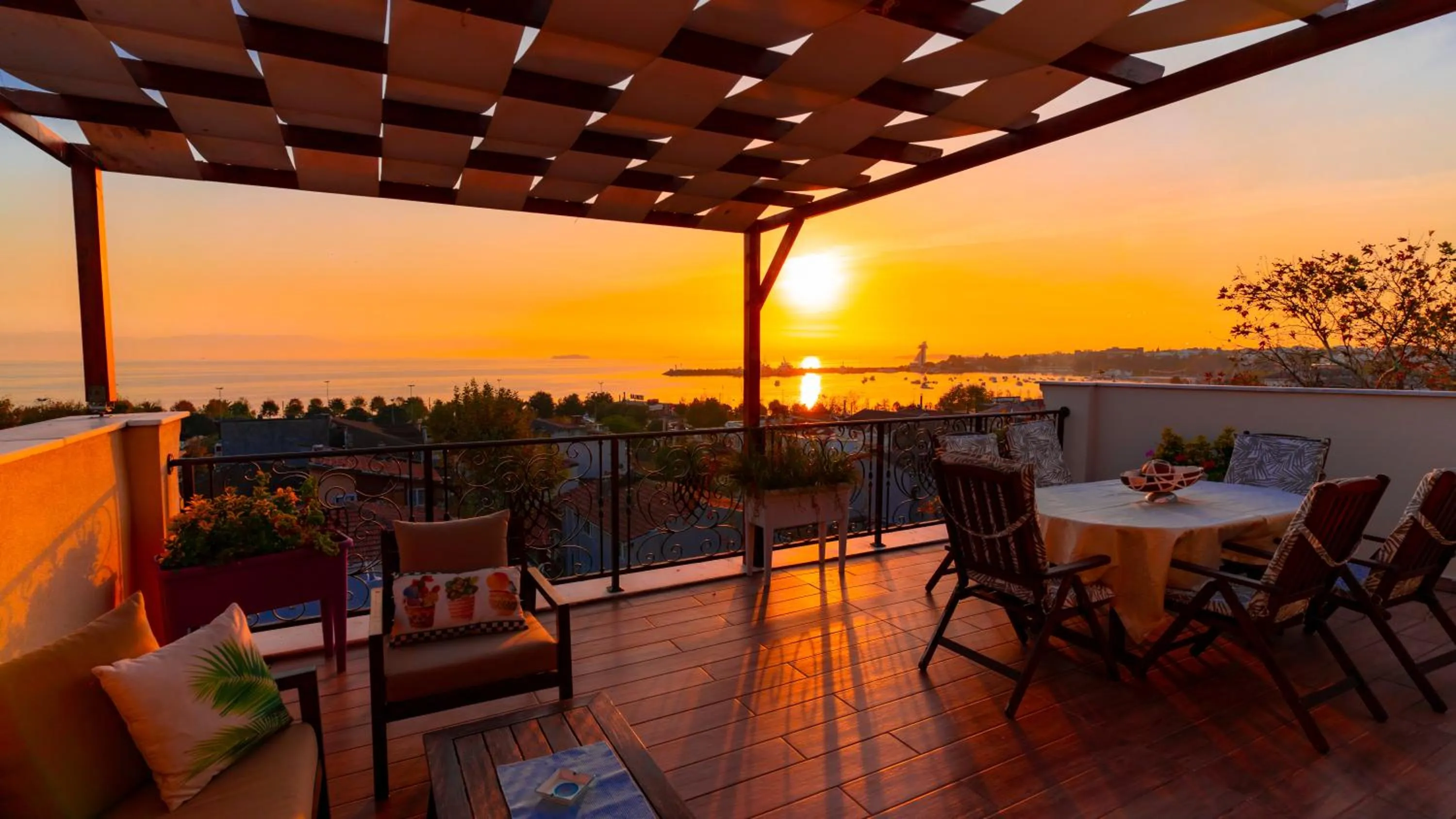 Balcony/Terrace in Tuzla Garden Hotel & Spa