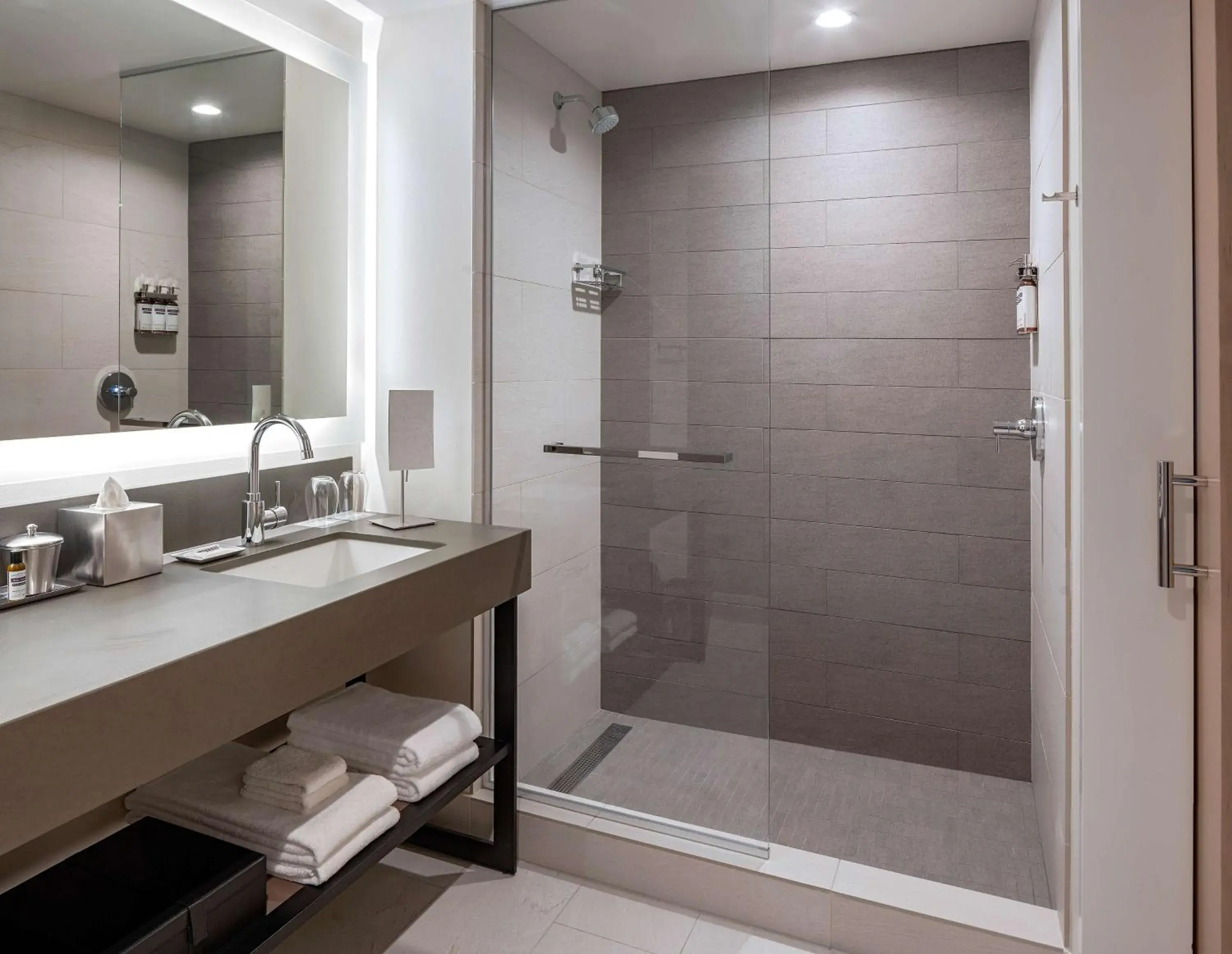 Bathroom in Hyatt Regency Seattle Bathroom in Hyatt Regency Seattle