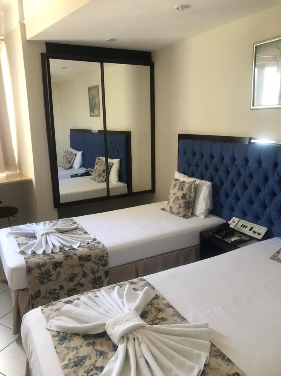 Bed in Tower Franca Hotel