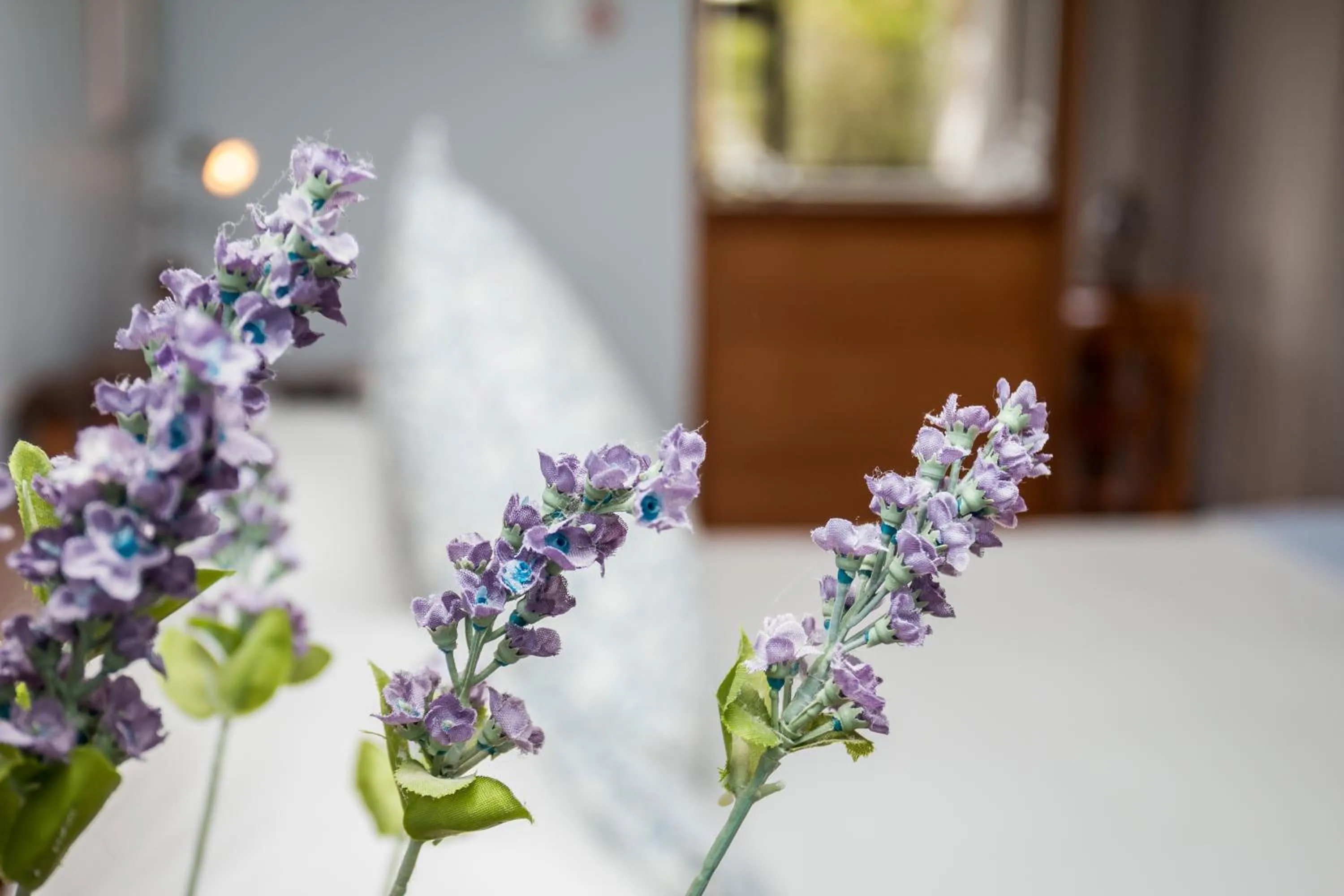 Bed in Jenny's Guest House