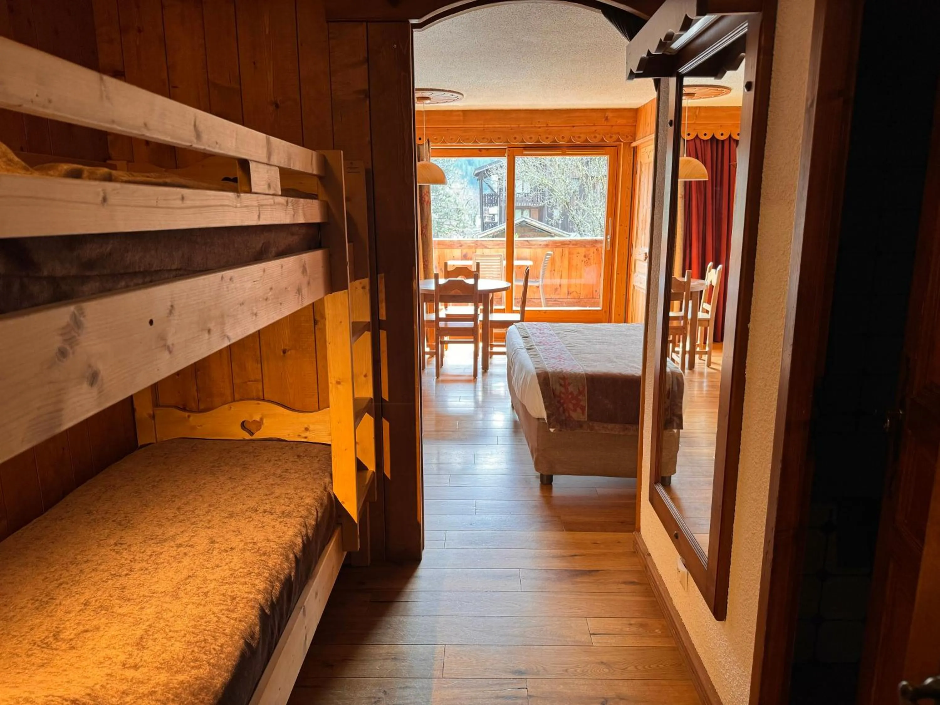 bunk bed, Bed in Residence Hôtelière La Renardiere