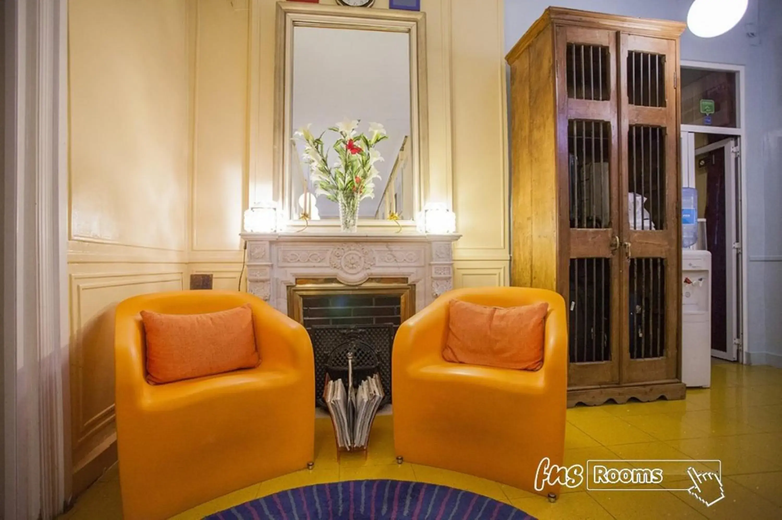 Lobby or reception in Hostal La Fontana Lobby or reception in Hostal La Fontana