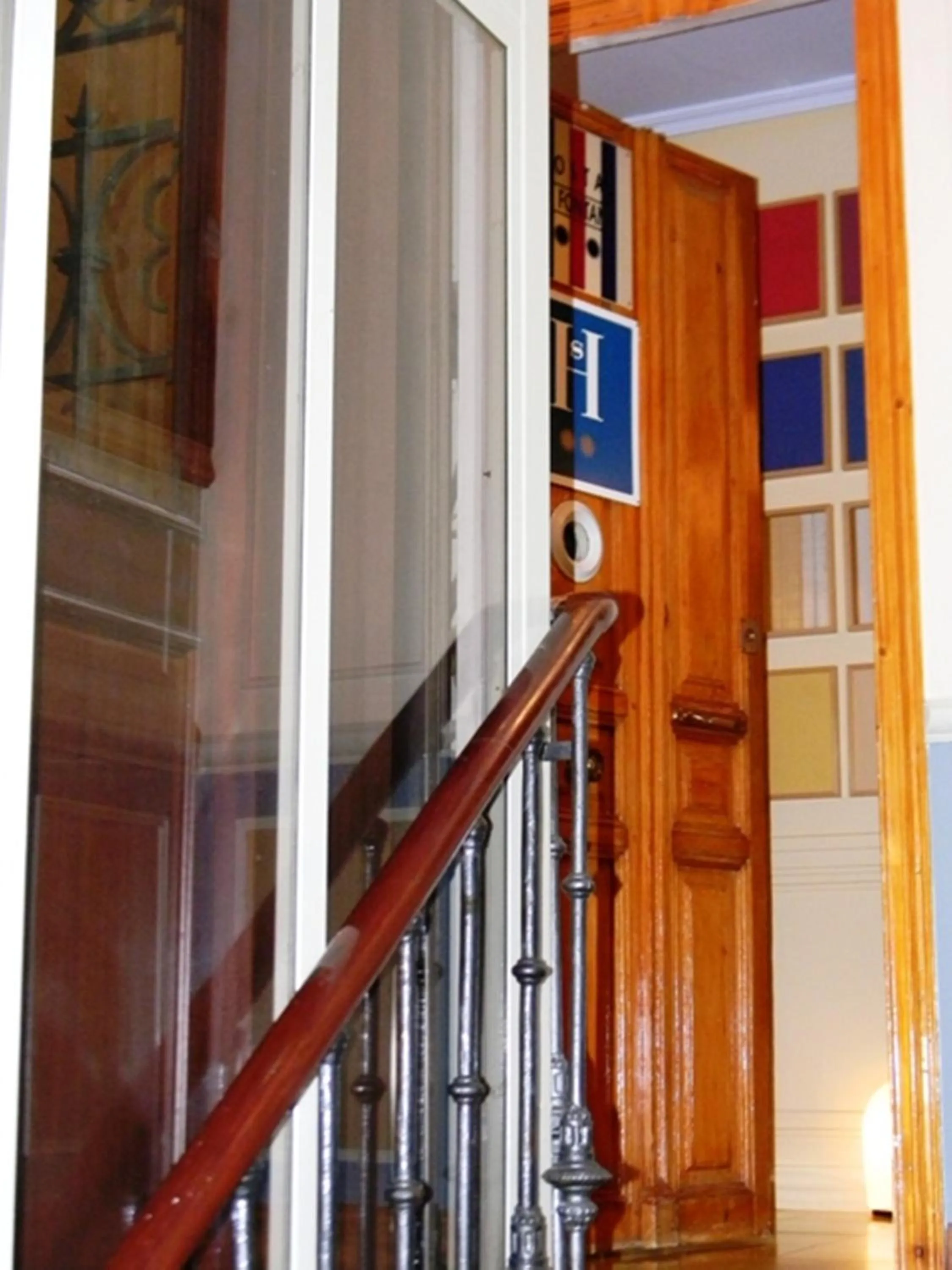 Lobby or reception in Hostal La Fontana