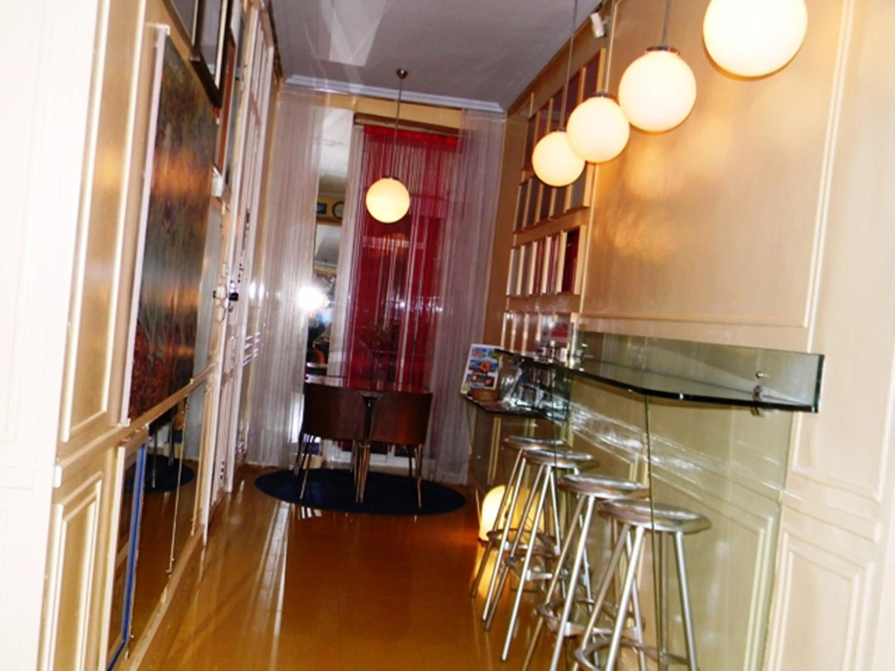 Lobby or reception in Hostal La Fontana