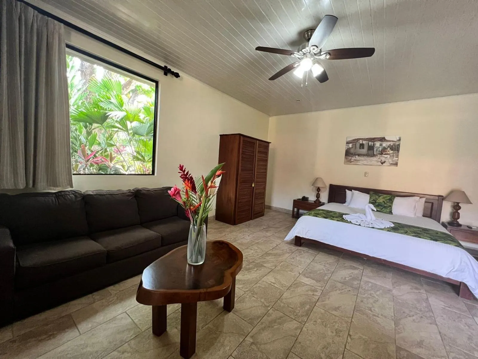 Bed in La Foresta Nature Resort