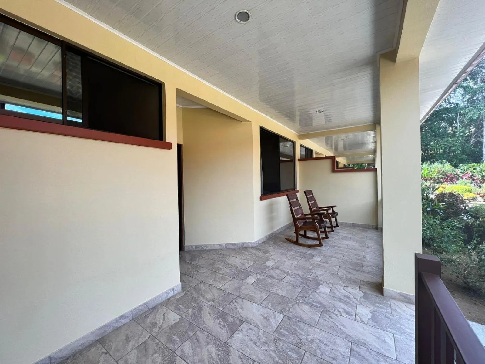 Patio in La Foresta Nature Resort