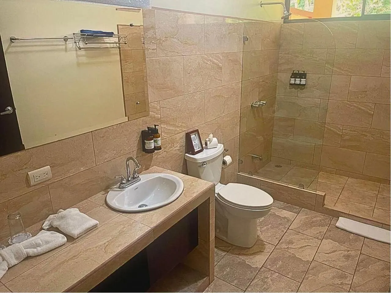 Toilet in La Foresta Nature Resort