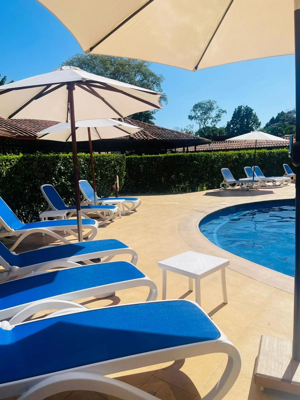 Swimming pool in La Foresta Nature Resort