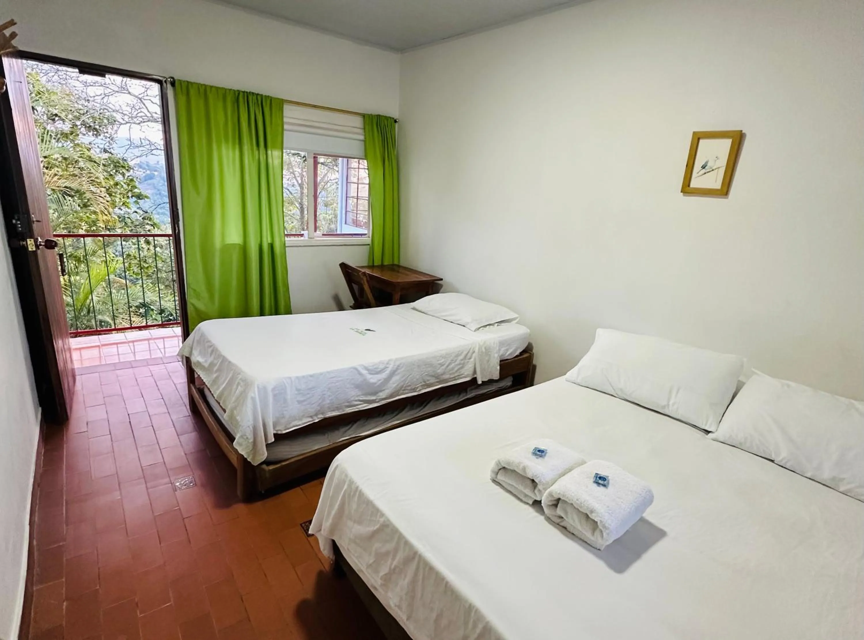 Bed in Eco Lodge La Juanita