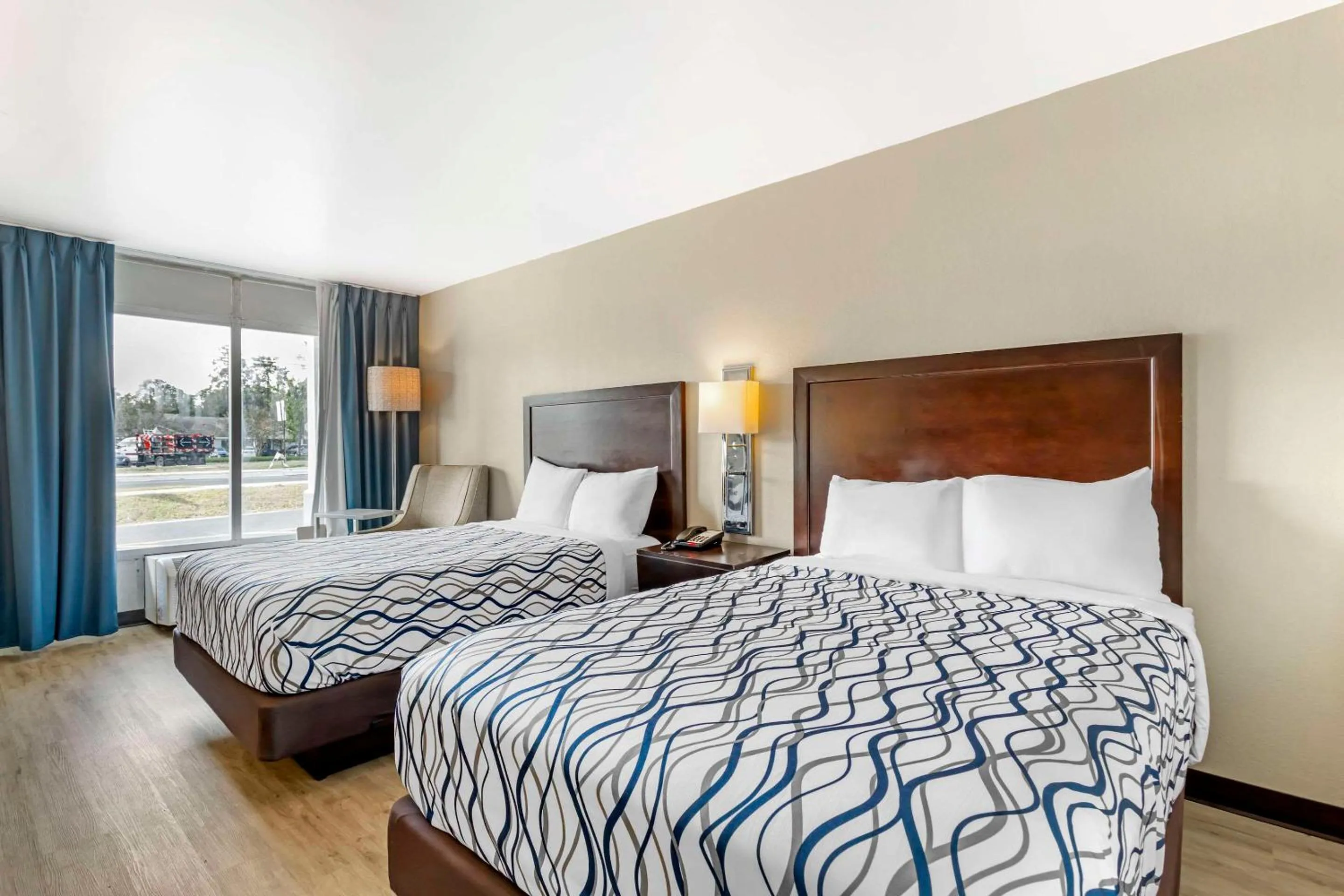 Bedroom, Bed in Rodeway Inn Orange Park - Jacksonville near Naval Air Station