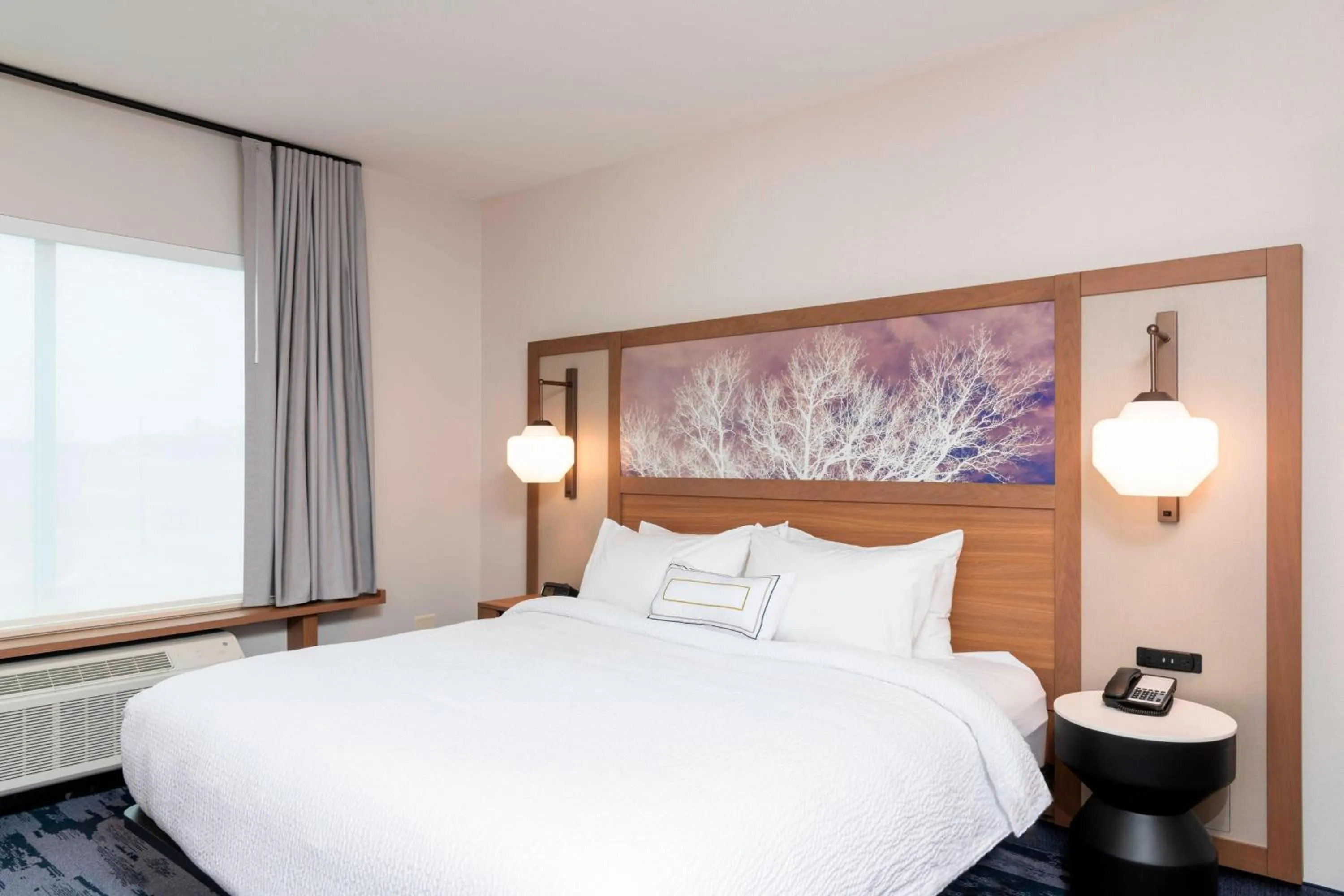 Photo of the whole room, Bed in Fairfield Inn & Suites by Marriott Fair Oaks Farms