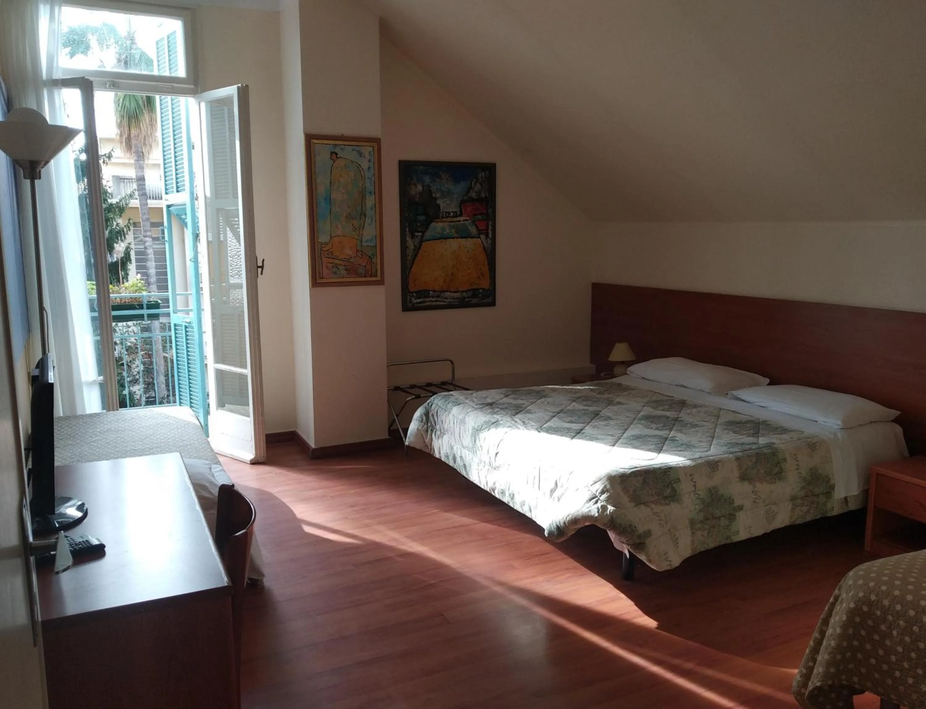 Bed in Hotel Lucciola